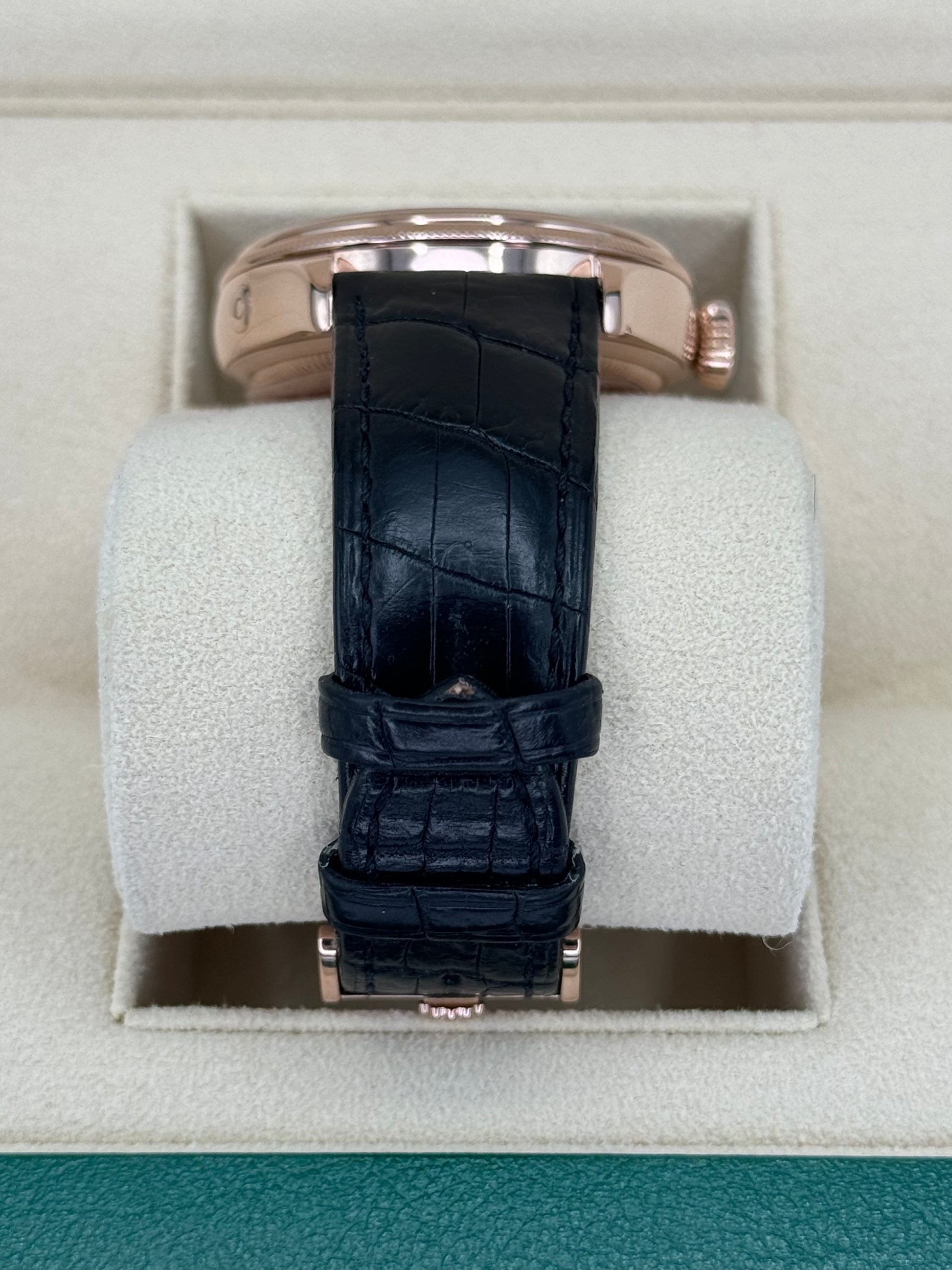 2019 Rolex Cellini Moonphase 39mm 50535 Rose Gold White Dial - MyWatchLLC