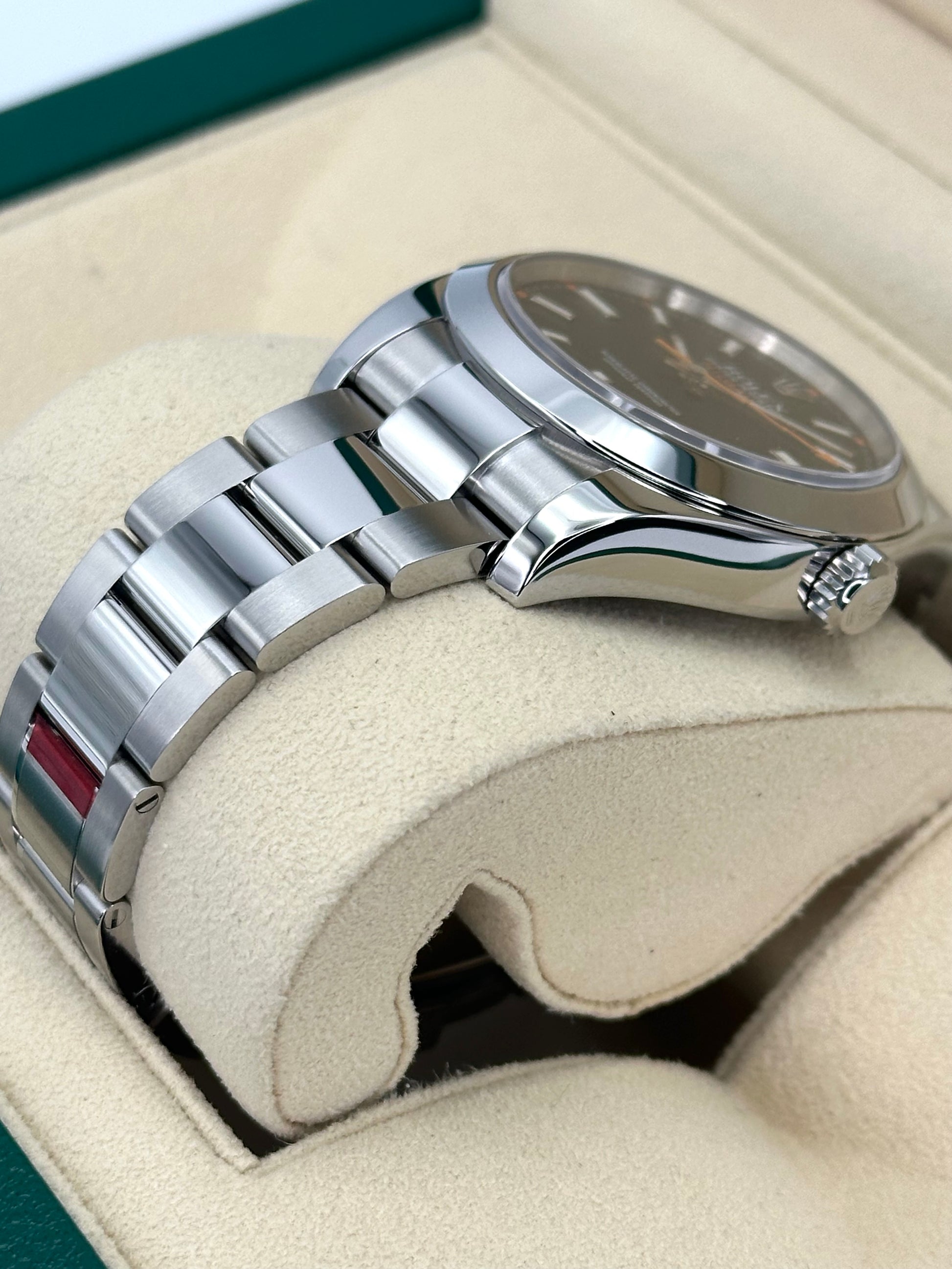 2014 Rolex Milgauss 40mm 116400GV Stainless Steel Black Dial - MyWatchLLC