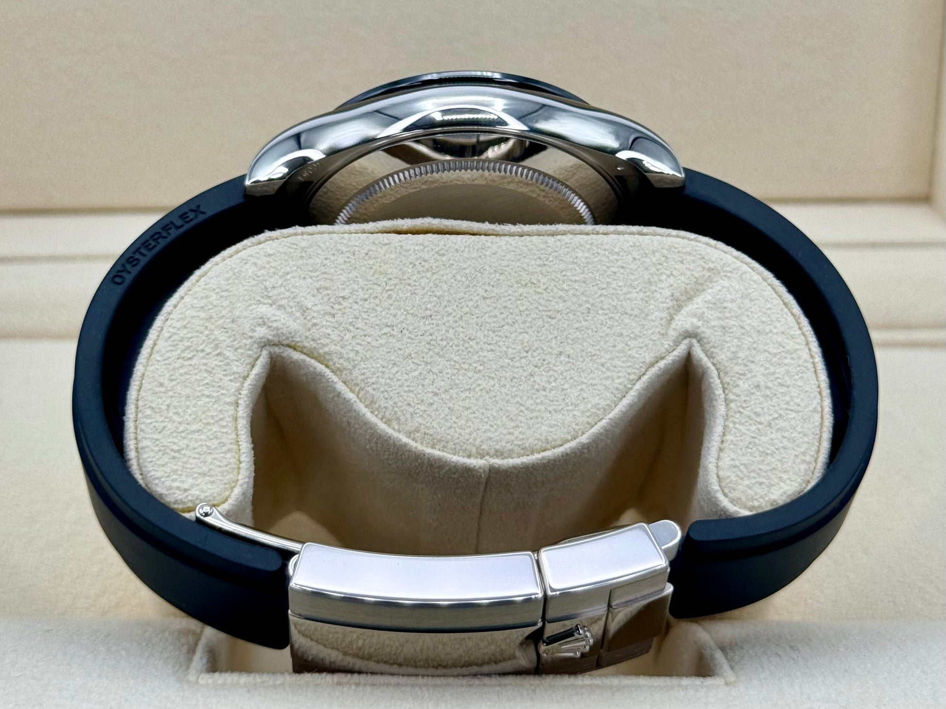 2022 Rolex Daytona 40mm 116519LN White Gold Silver Ghost Dial - MyWatchLLC