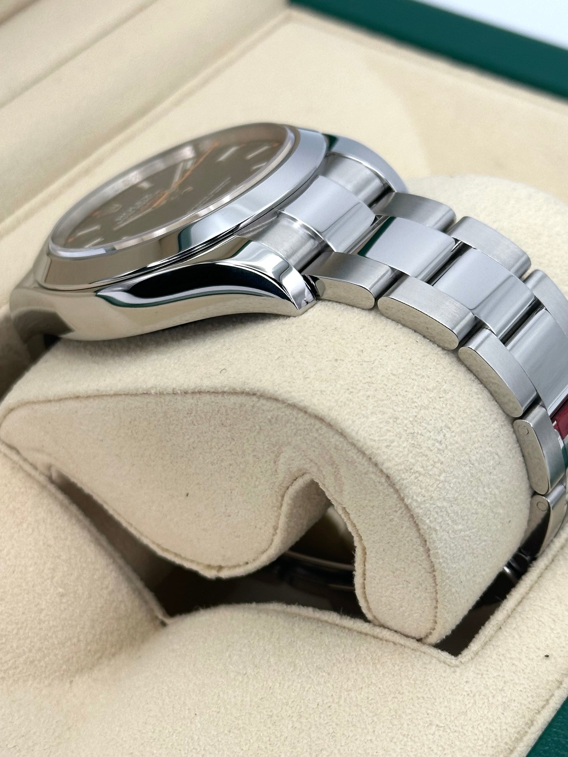 2014 Rolex Milgauss 40mm 116400GV Stainless Steel Black Dial - MyWatchLLC