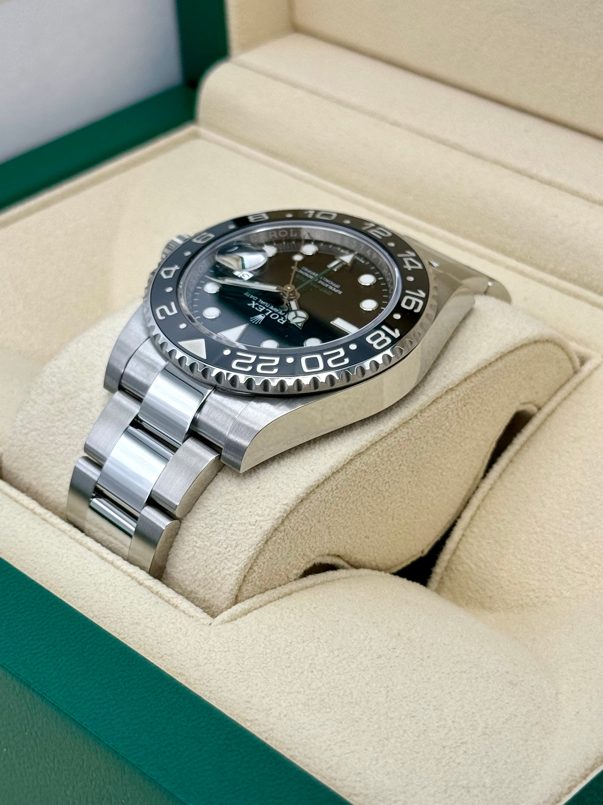 NEW OLD STOCK 2020 Rolex GMT-Master II 40mm 116710LN Black Dial - MyWatchLLC