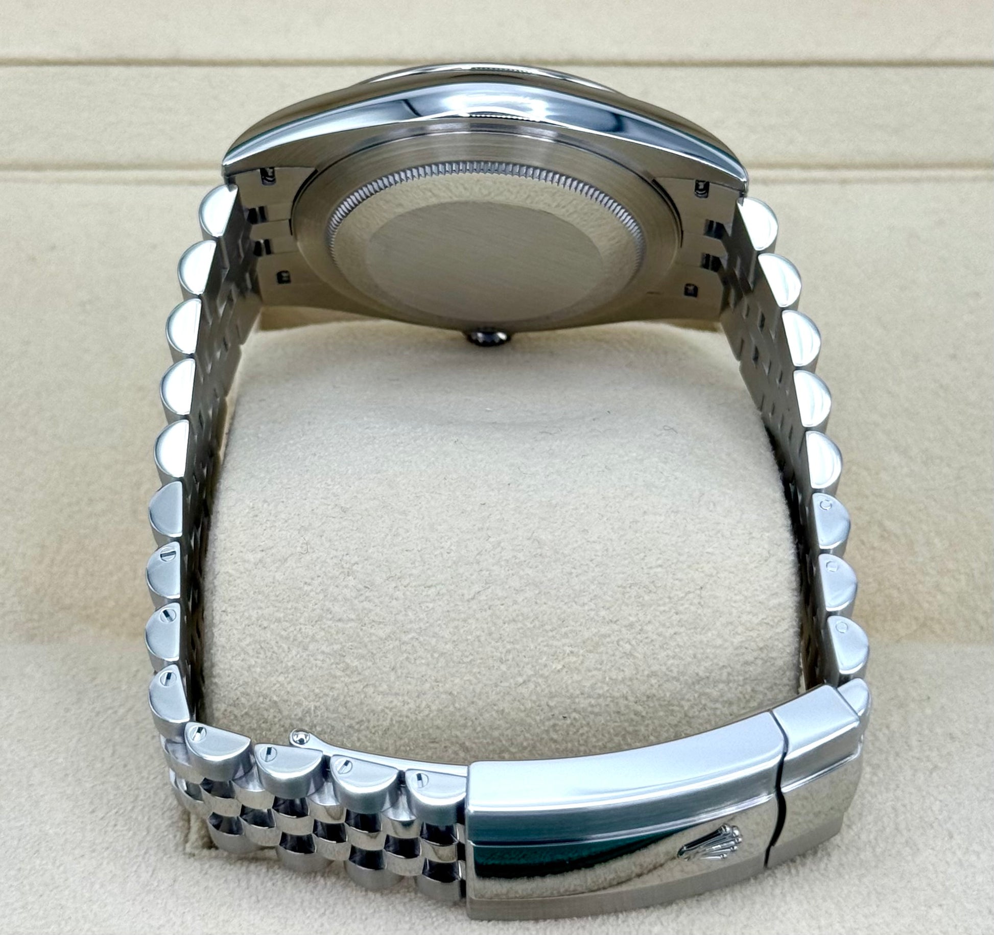 Rolex 2023 Datejust 41mm 126300 Stainless Steel Jubilee Rhodium Dial - MyWatchLLC