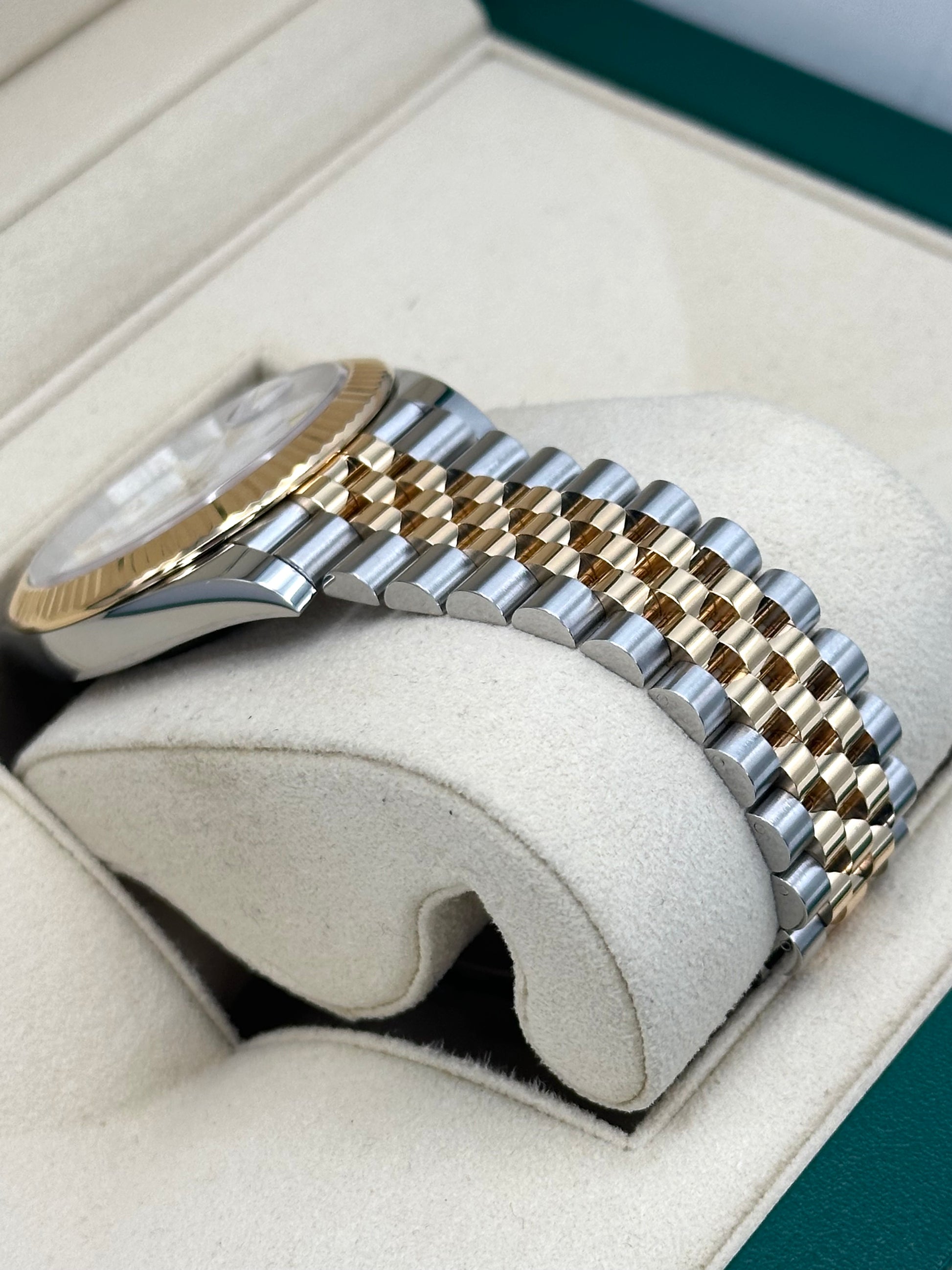 2022 Rolex Datejust 41mm 126333 Two-Tone Jubilee White Dial - MyWatchLLC