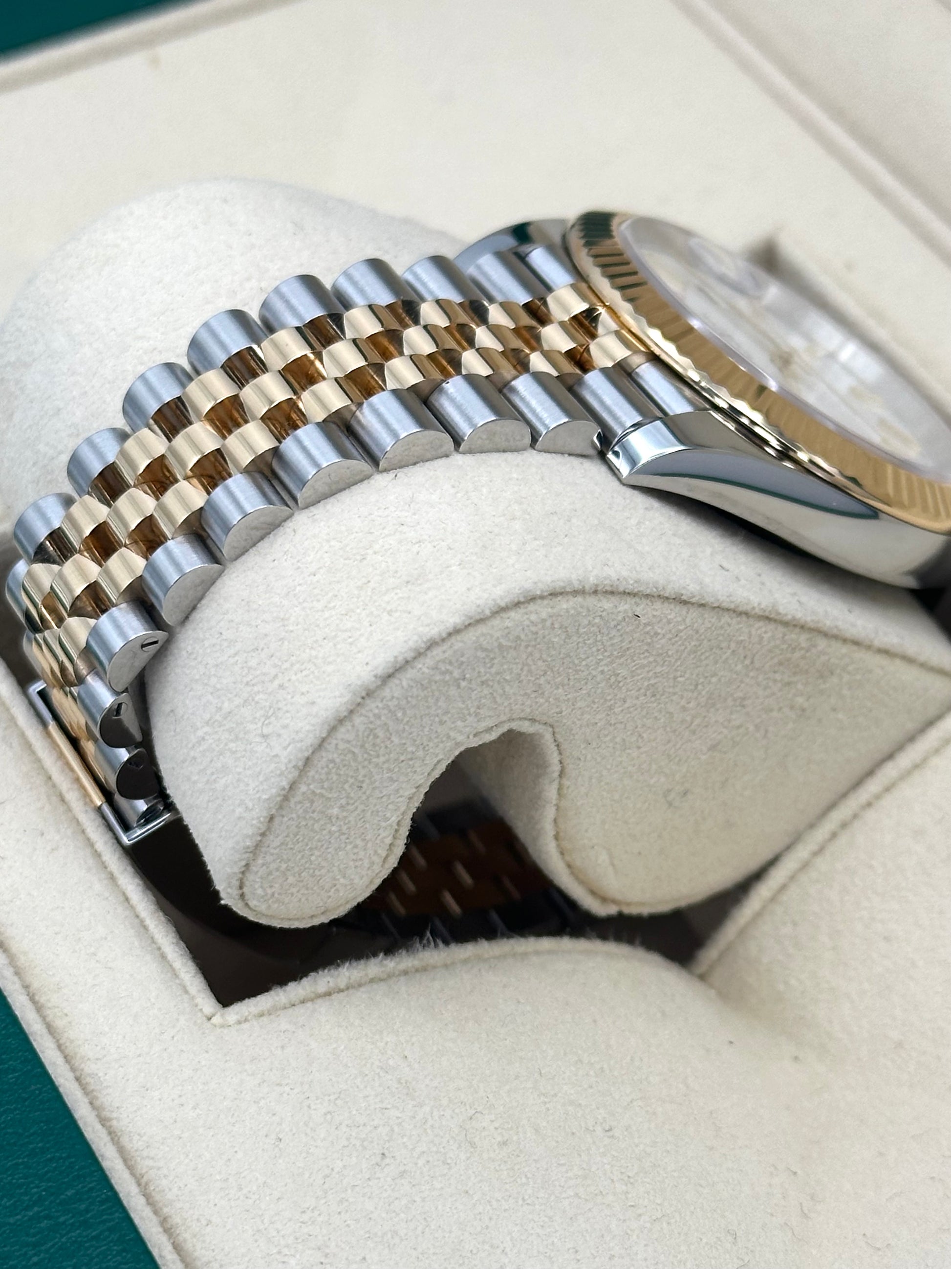 2022 Rolex Datejust 41mm 126333 Two-Tone Jubilee White Dial - MyWatchLLC