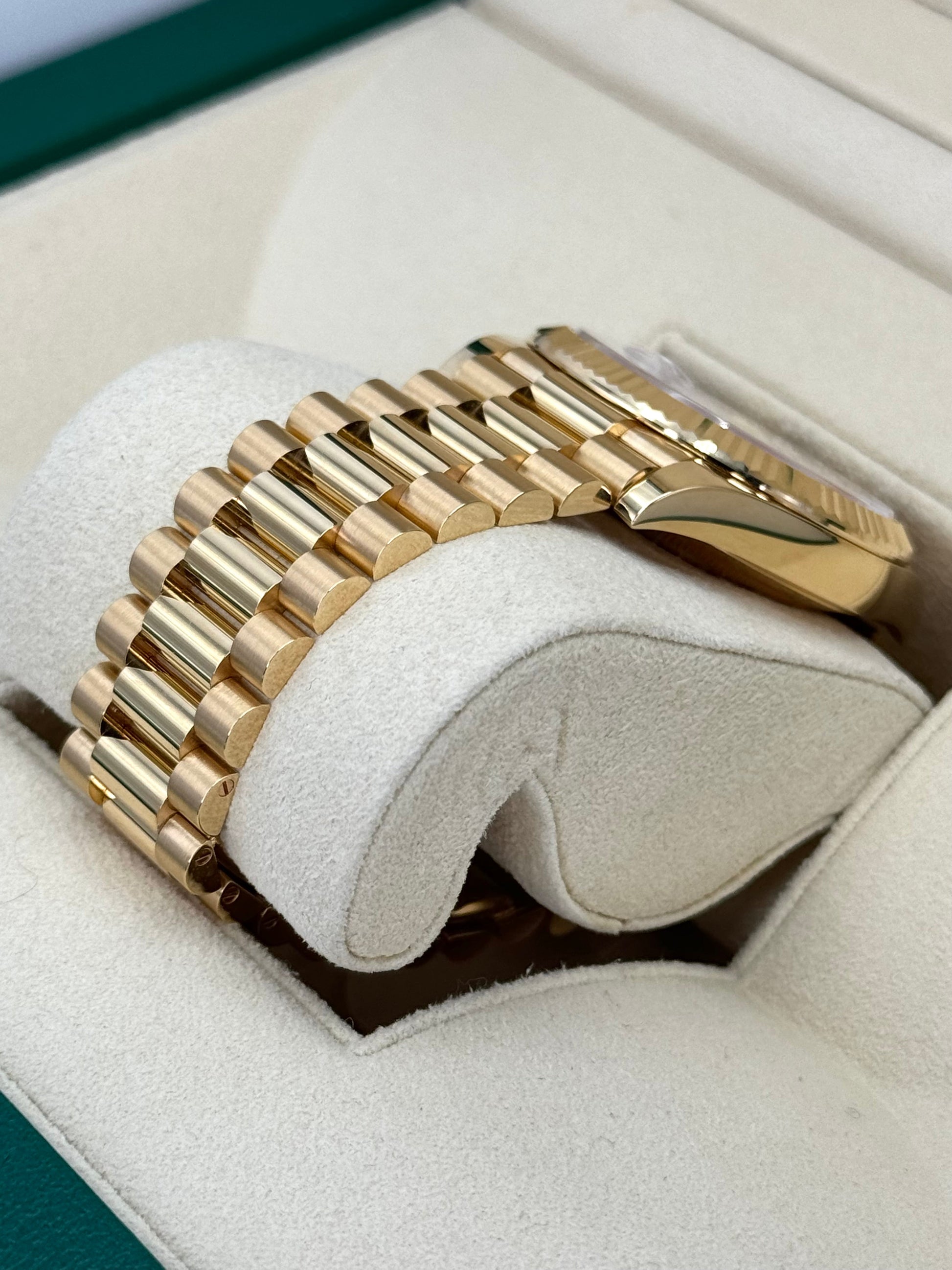 NEW 2021 Rolex Day-Date 40mm 228238 Presidential White Roman Numeral Dial - MyWatchLLC