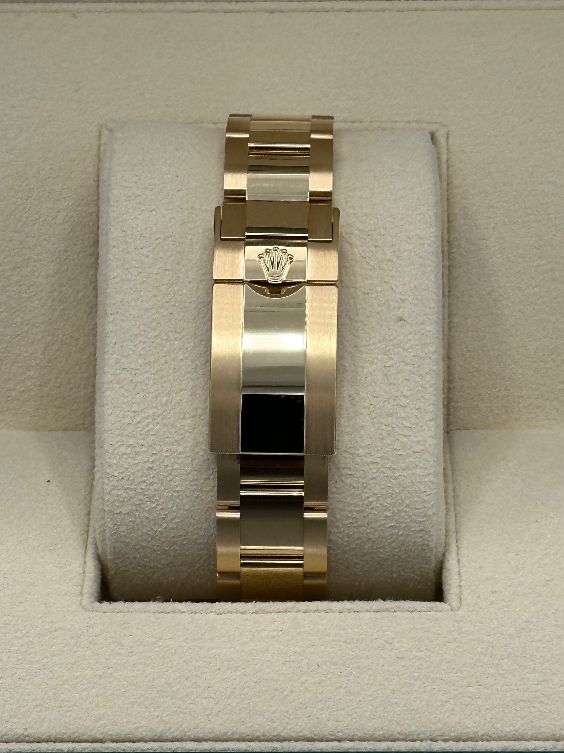 2023 Rolex Daytona 116508 Gold Black Diamond Dial - MyWatchLLC