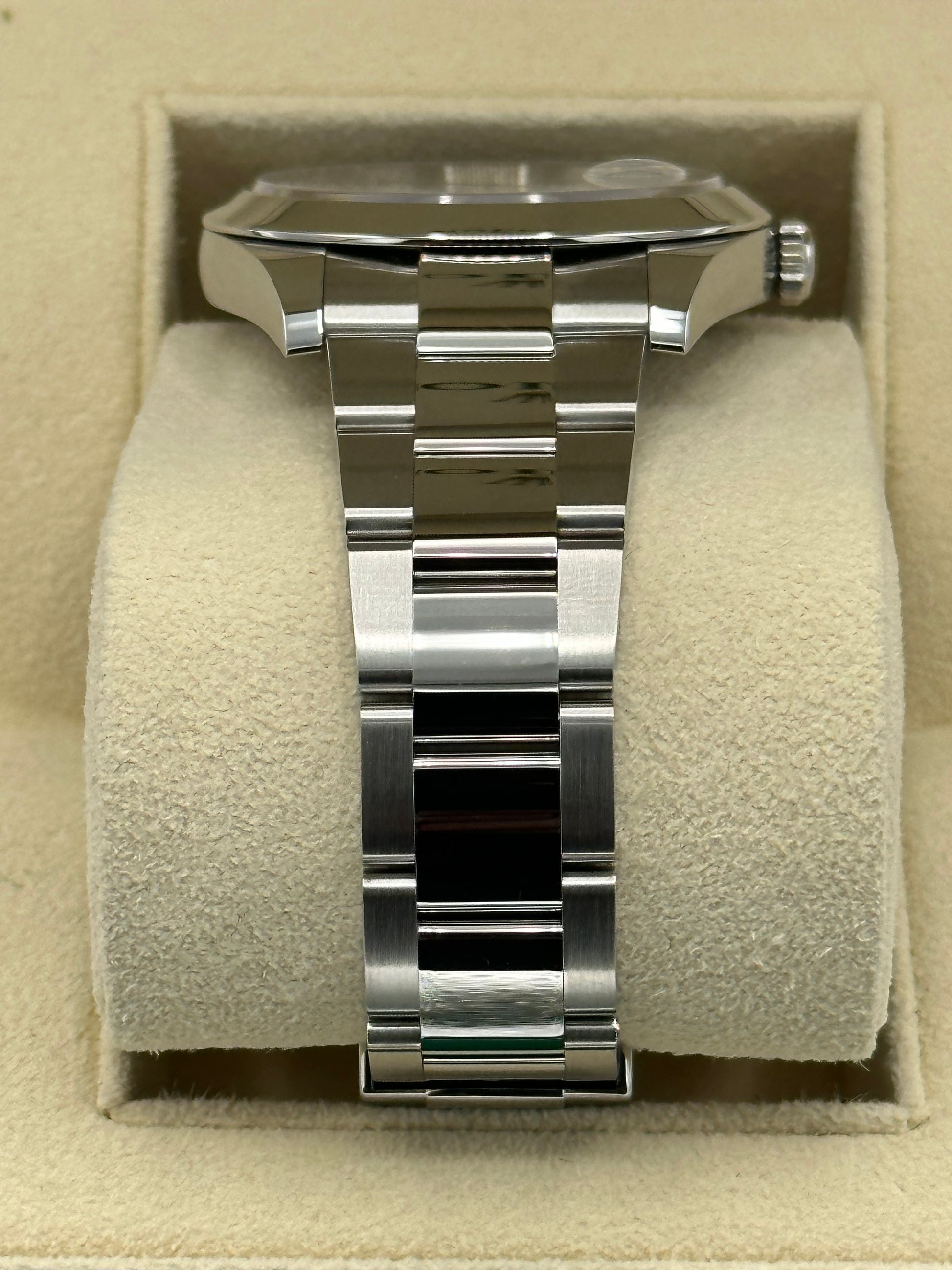 2022 Rolex Datejust 41mm Stainless Steel Green Dial Oyster - MyWatchLLC