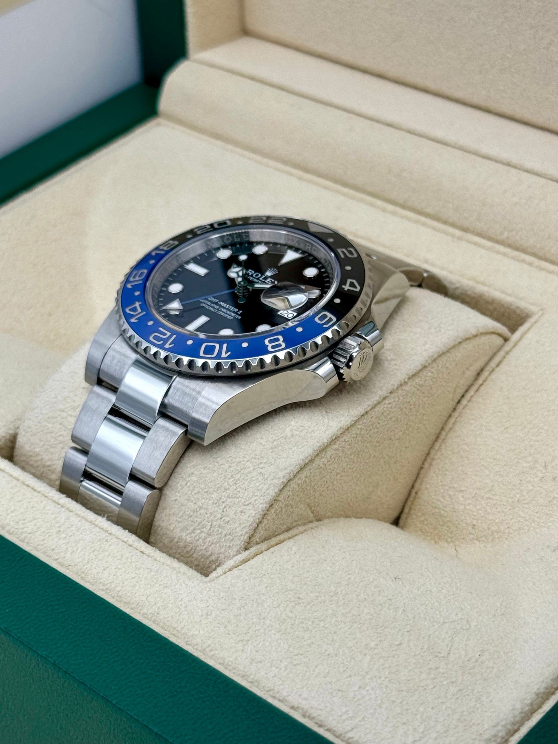 2023 Rolex GMT-Master II "Batman" 40mm 126710BLNR Oyster - MyWatchLLC