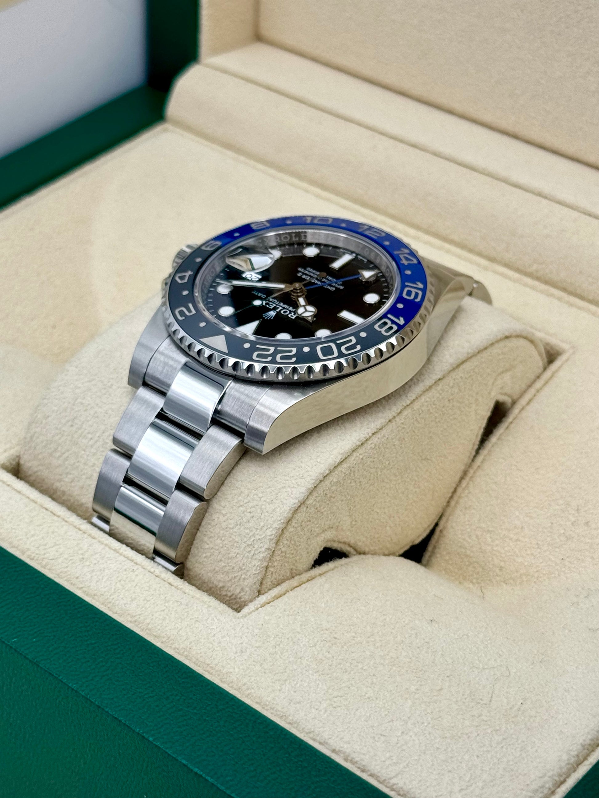 2023 Rolex GMT-Master II "Batman" 40mm 126710BLNR Oyster - MyWatchLLC