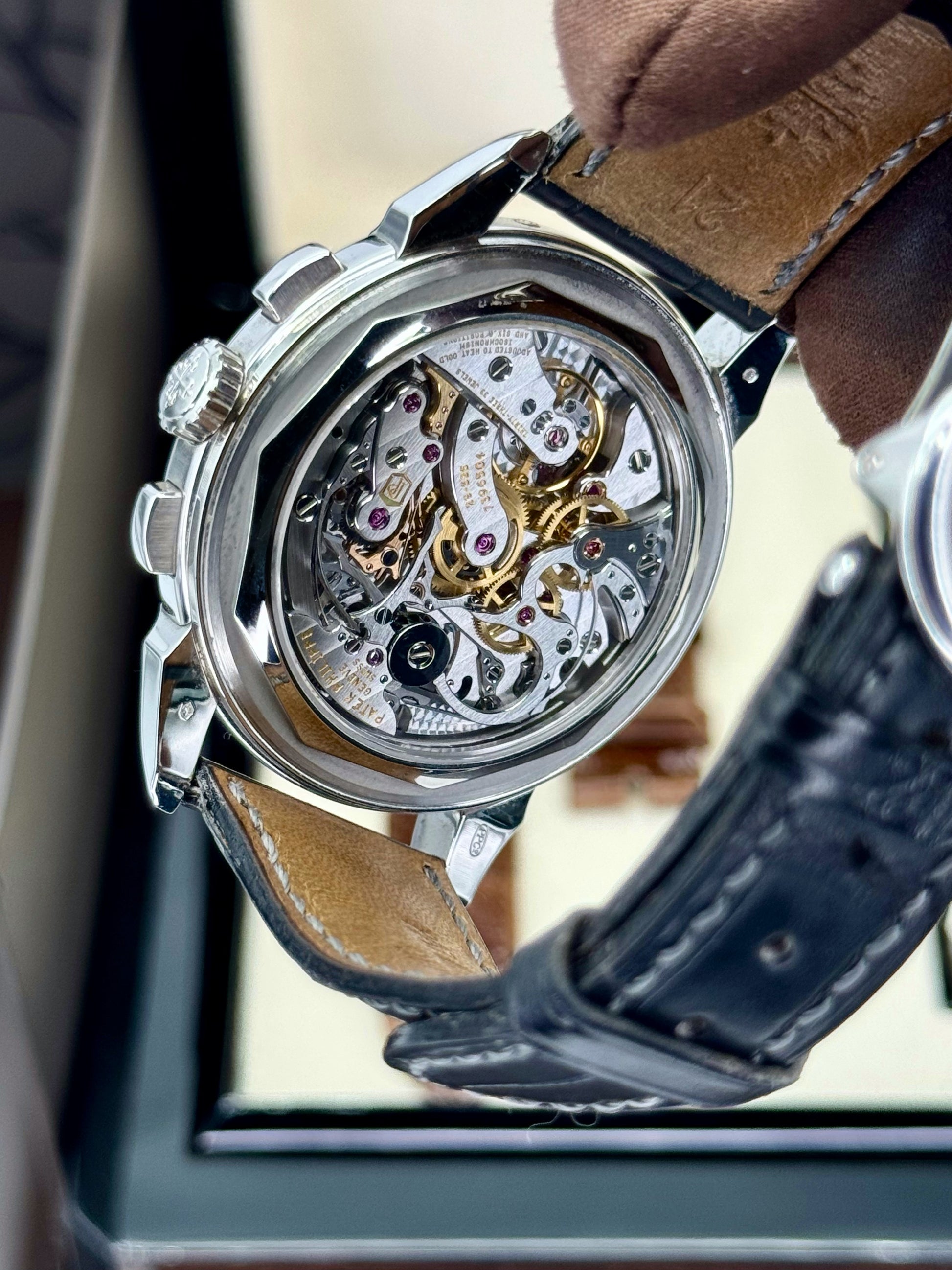 2021 Patek Philippe 5270P Perpetual Calendar Chronograph Salmon Dial - MyWatchLLC