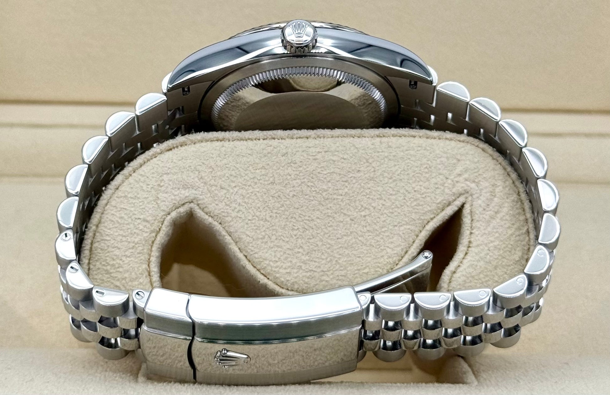 2024 Rolex Datejust 36mm 126234 Stainless Steel Jubilee Green Dial - MyWatchLLC