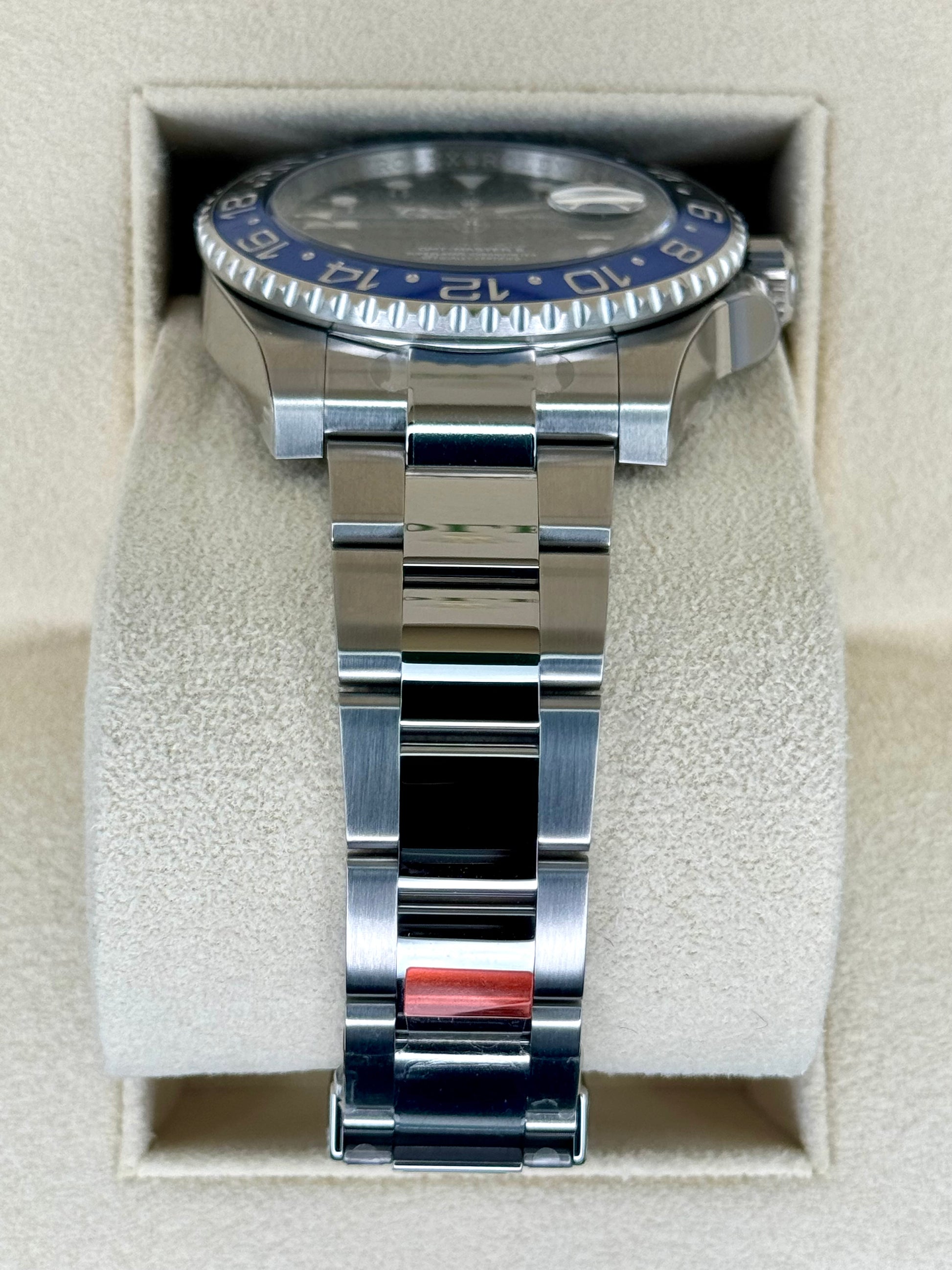 NEW OLD STOCK 2017 Rolex GMT-Master II "Batman" 40mm 116710BLNR Oyster - MyWatchLLC