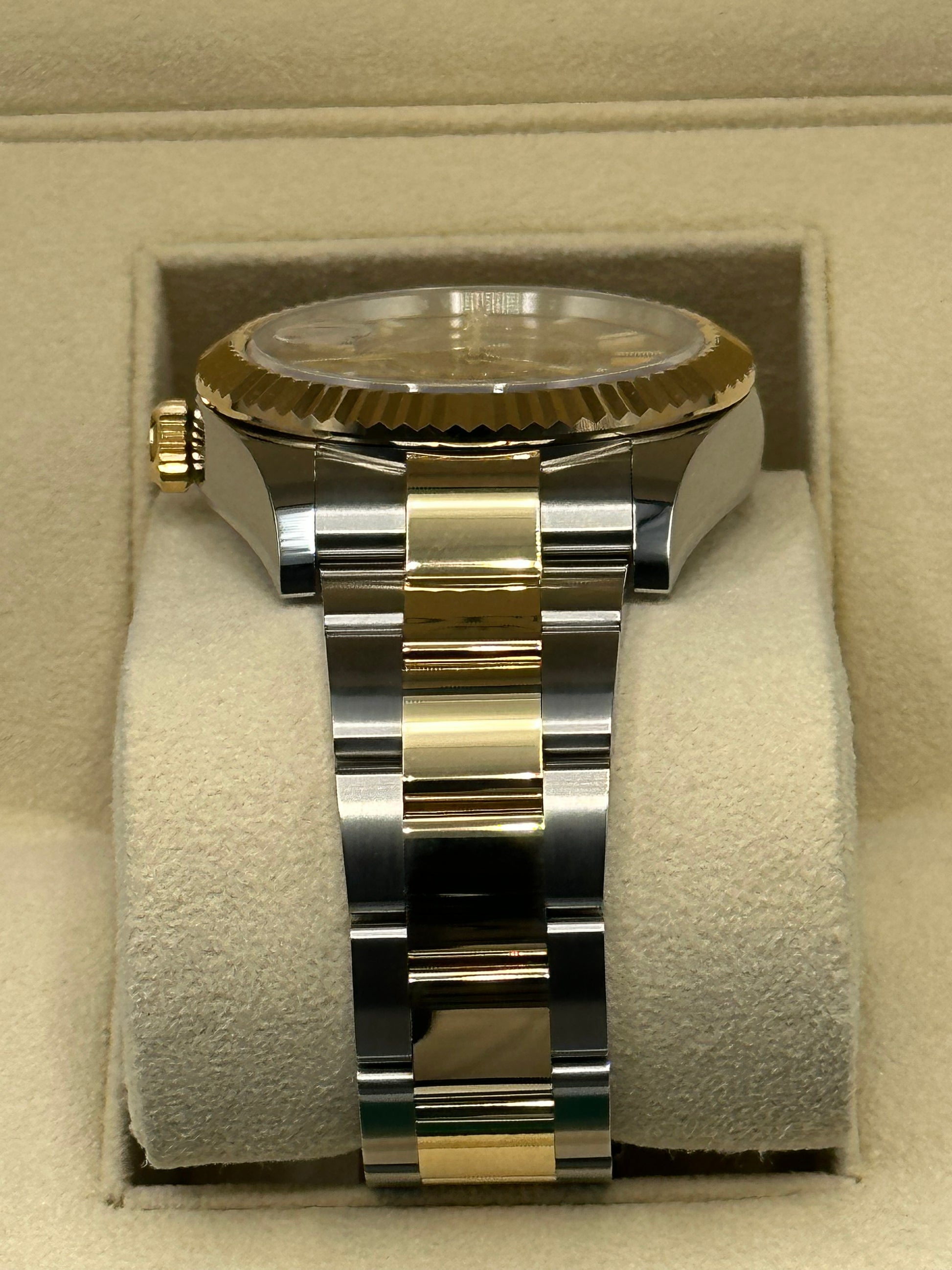 NEW 2023 Rolex Sky-Dweller 326933 Champagne Dial - MyWatchLLC