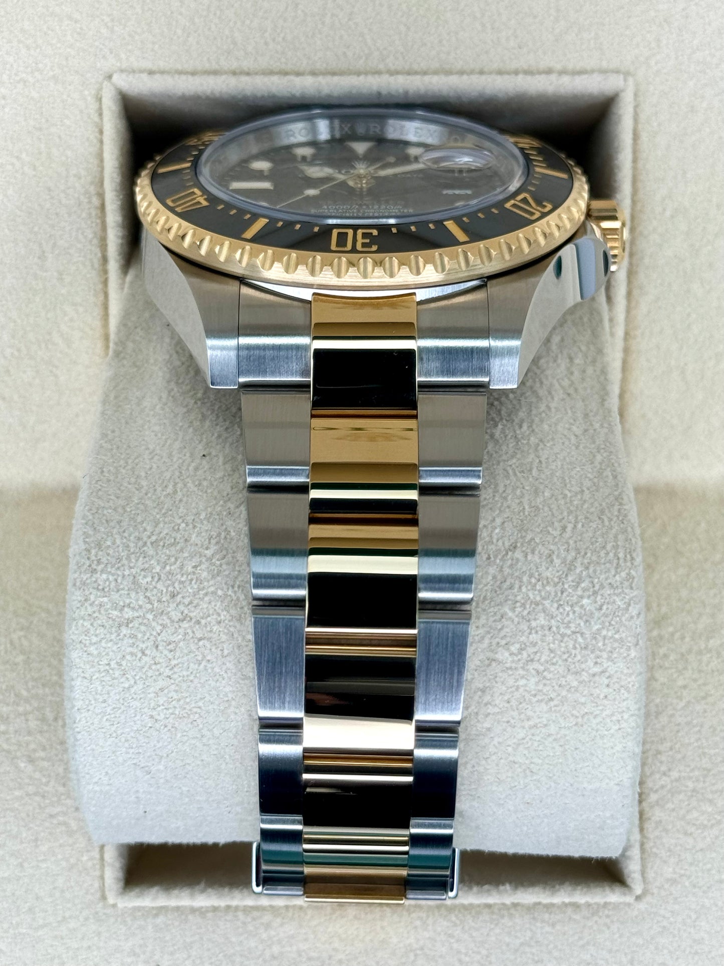 2022 Rolex Sea-Dweller 43mm 126603 Two-Tone Black Dial - MyWatchLLC