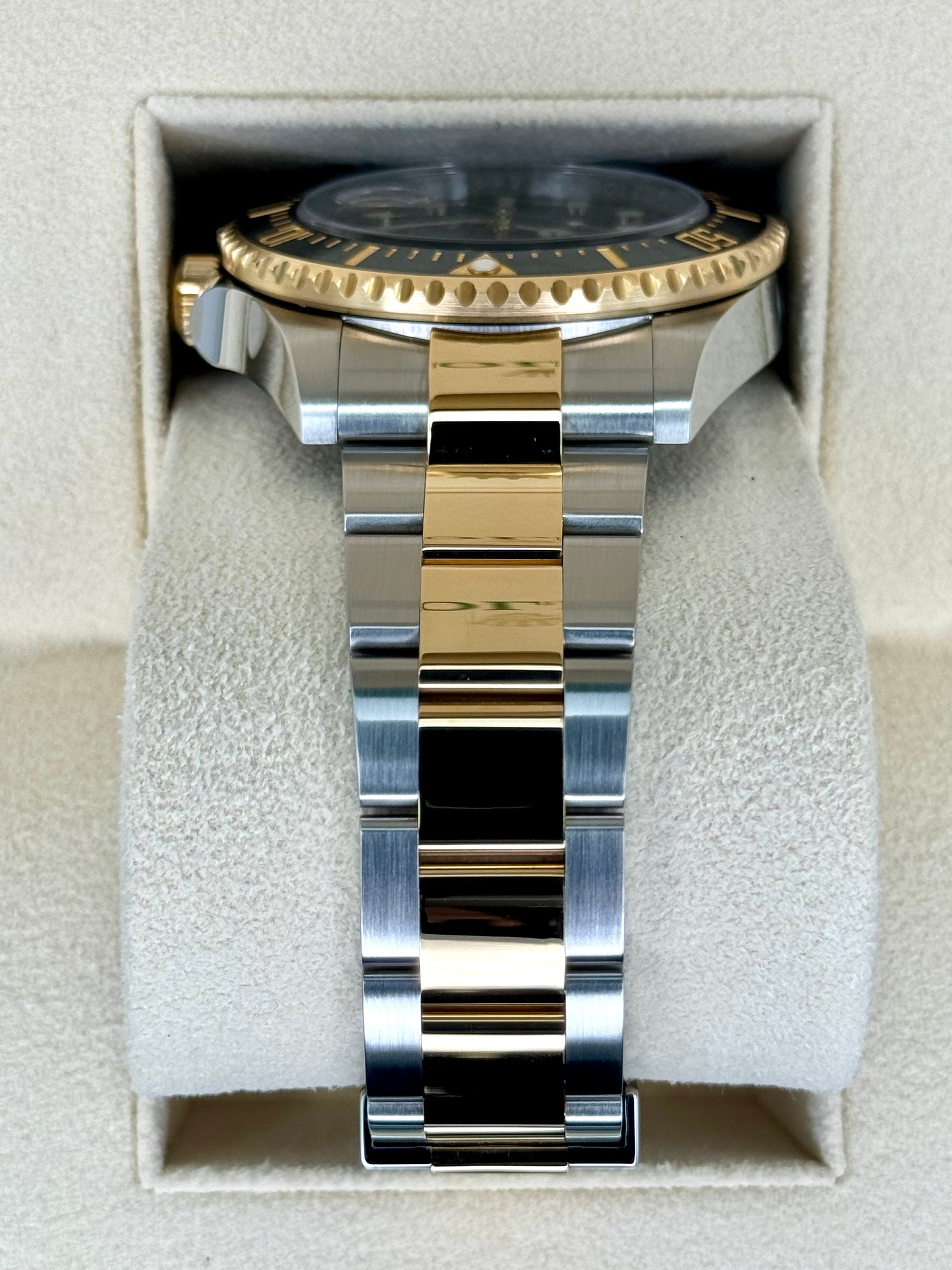 2022 Rolex Sea-Dweller 43mm 126603 Two-Tone Black Dial - MyWatchLLC