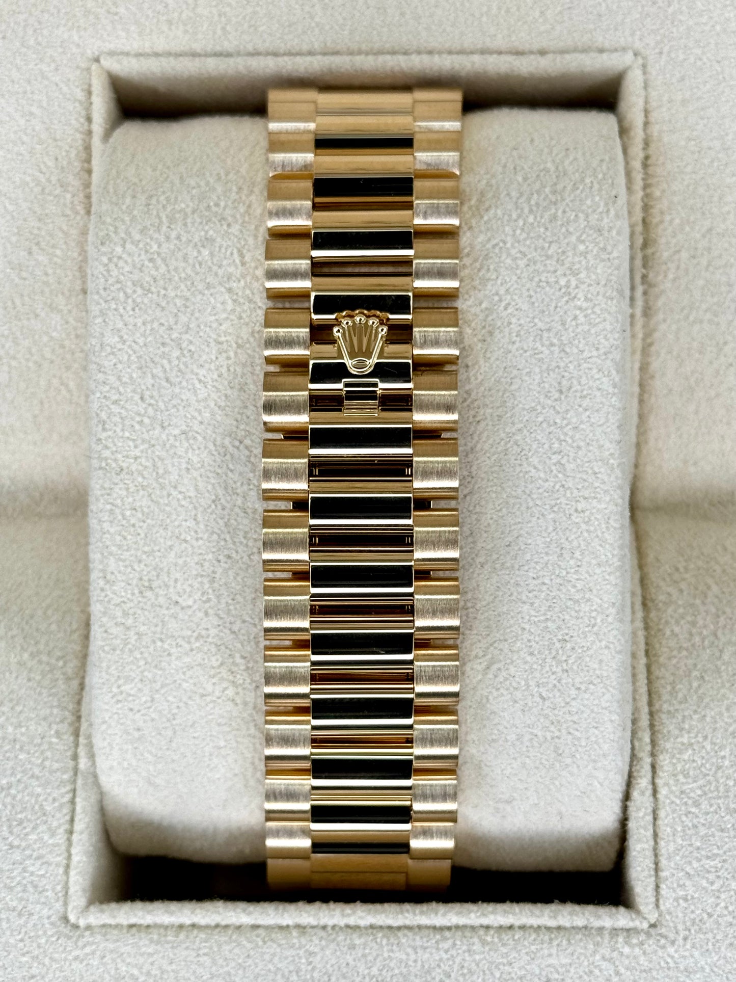 2022 Rolex Day-Date 40mm 228238 Presidential White Roman Numeral Dial - MyWatchLLC