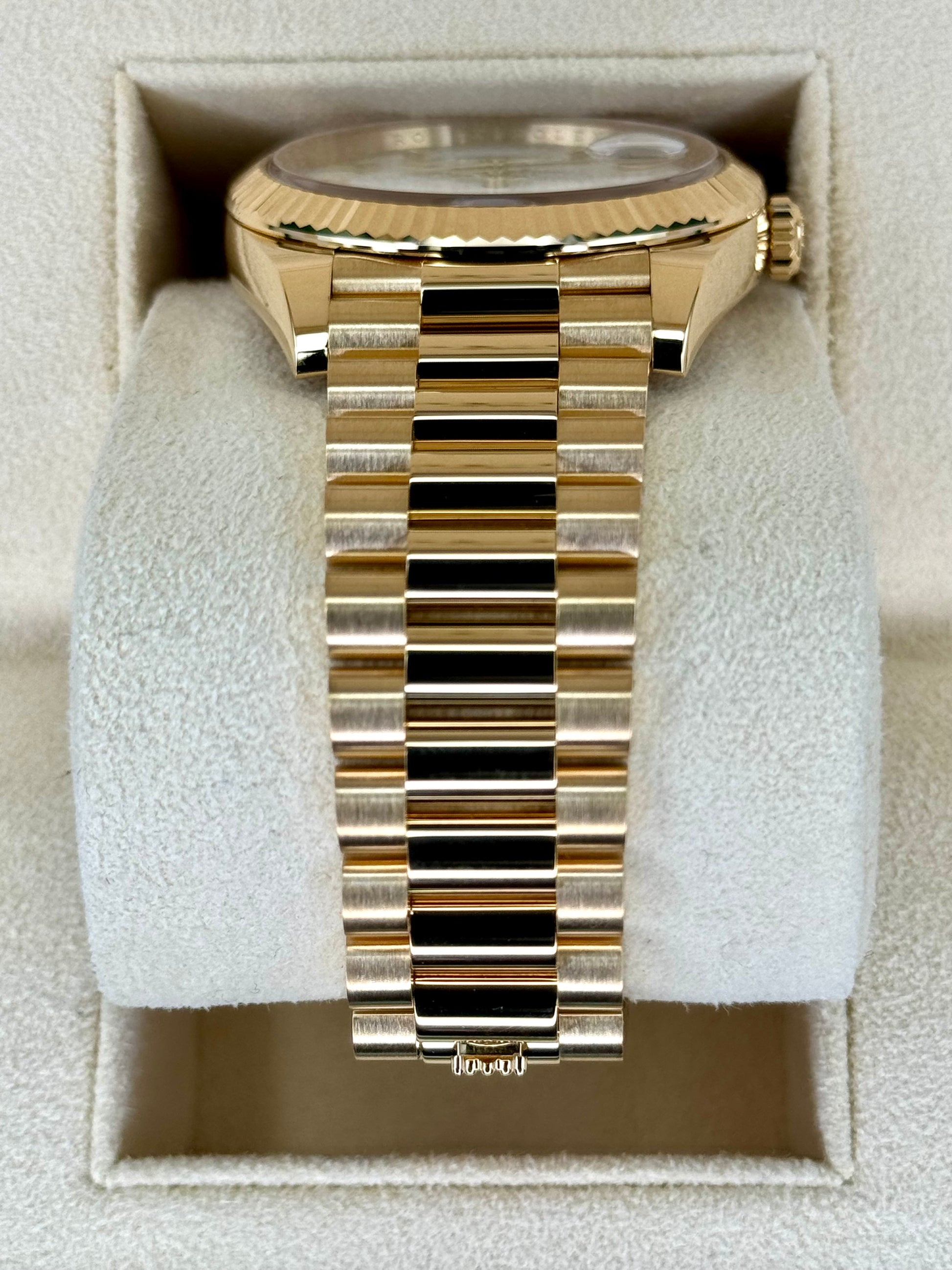 2022 Rolex Day-Date 40mm 228238 Presidential White Roman Numeral Dial - MyWatchLLC