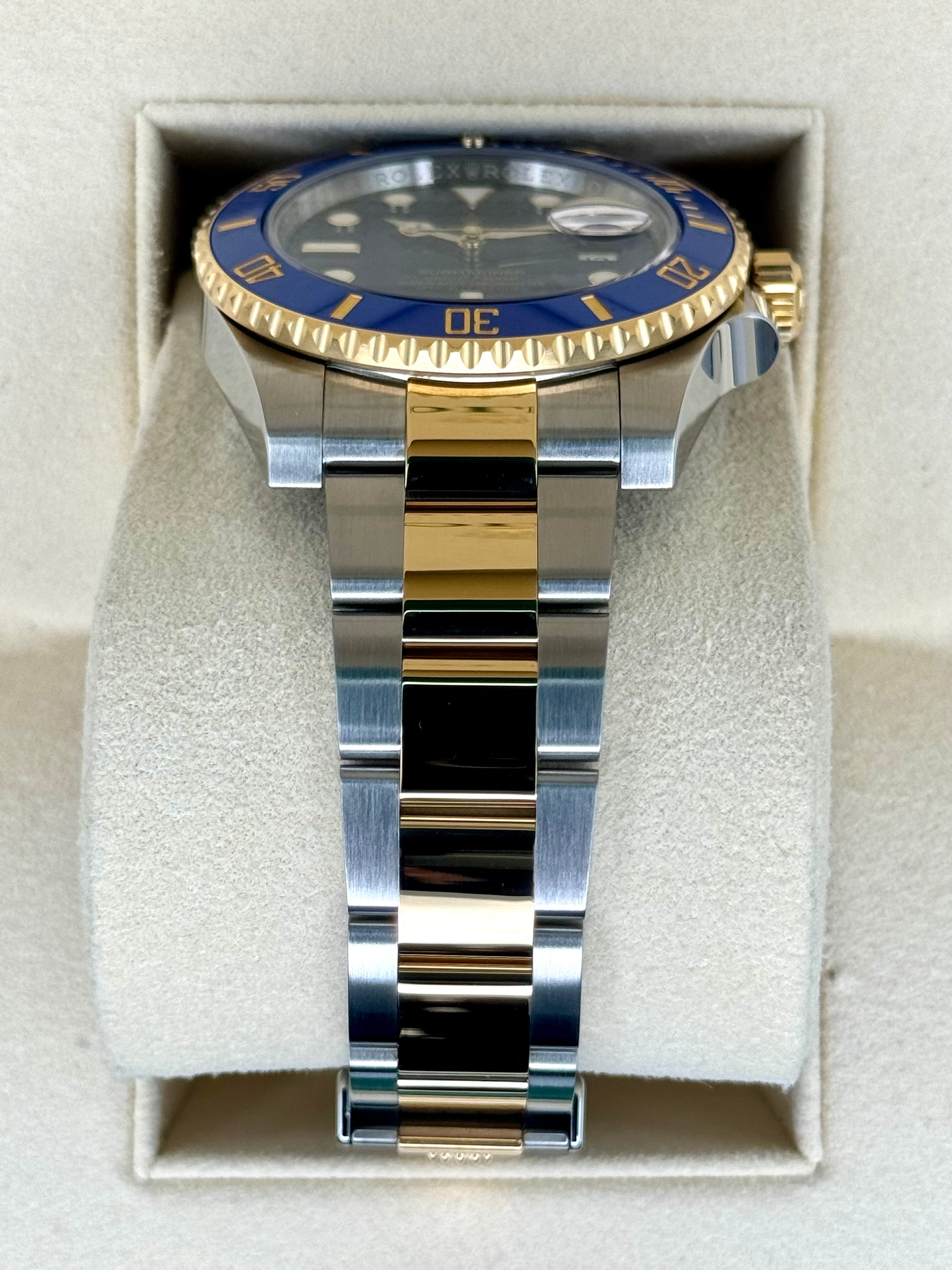 2020 Rolex Submariner "Bluesy" 40mm 116613LB Two-Tone Blue Dial - MyWatchLLC