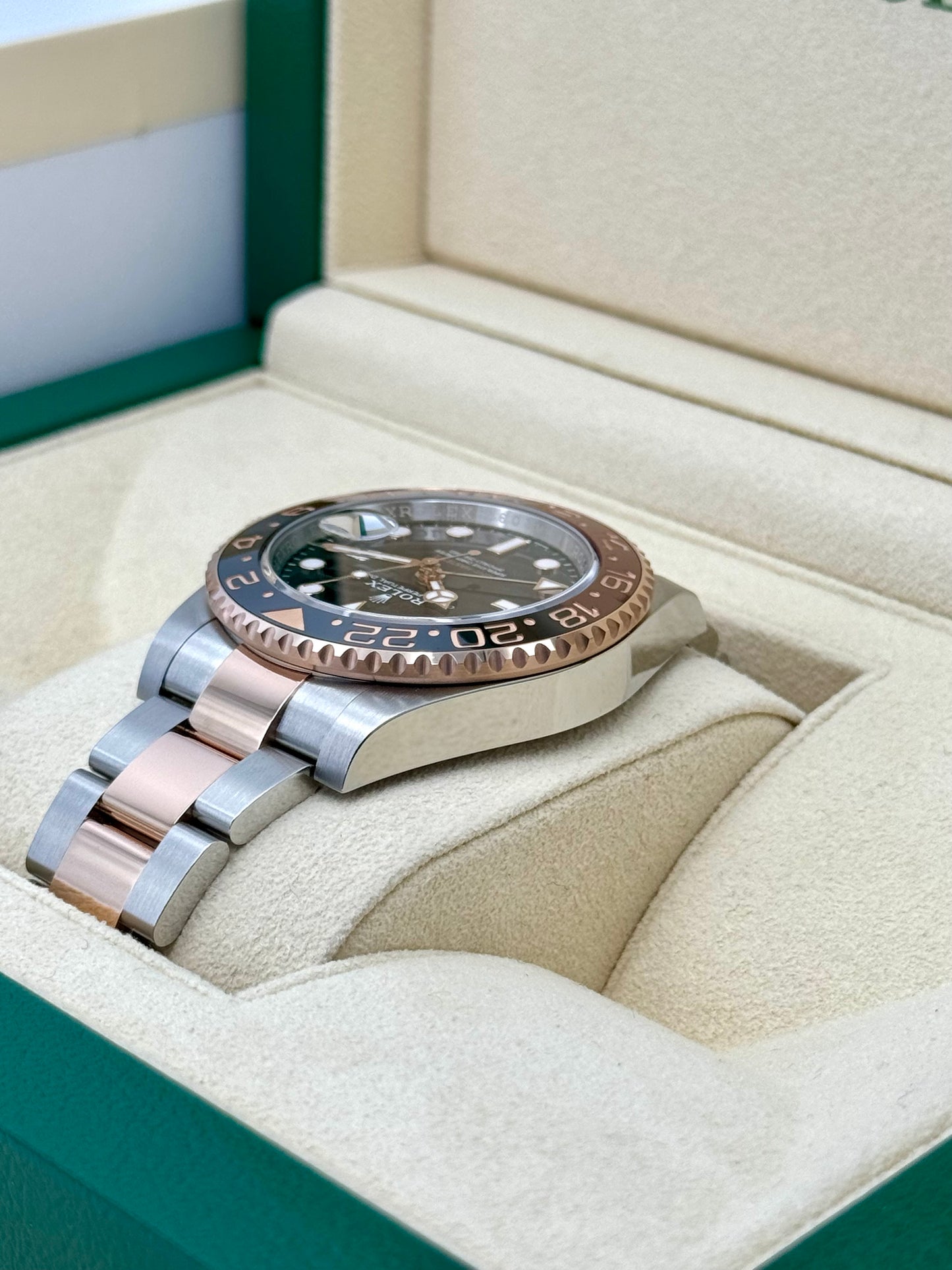 NEW 2022 Rolex GMT-Master II "Rootbeer" 40mm 126711CHNR Black Dial - MyWatchLLC