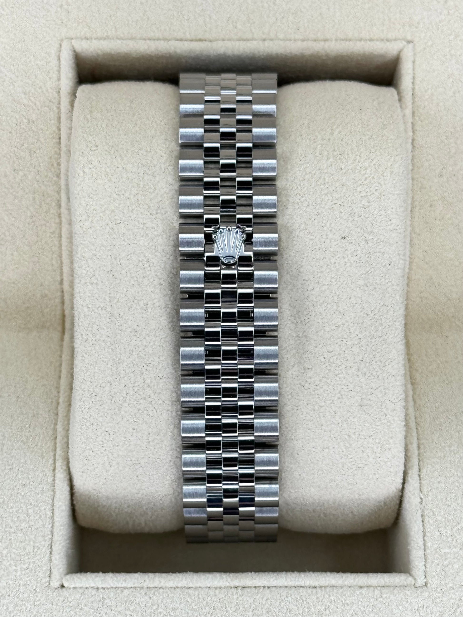 NEW 2023 Rolex Lady DJ 31mm 278274 Stainless Steel Jubilee Floral Dial - MyWatchLLC