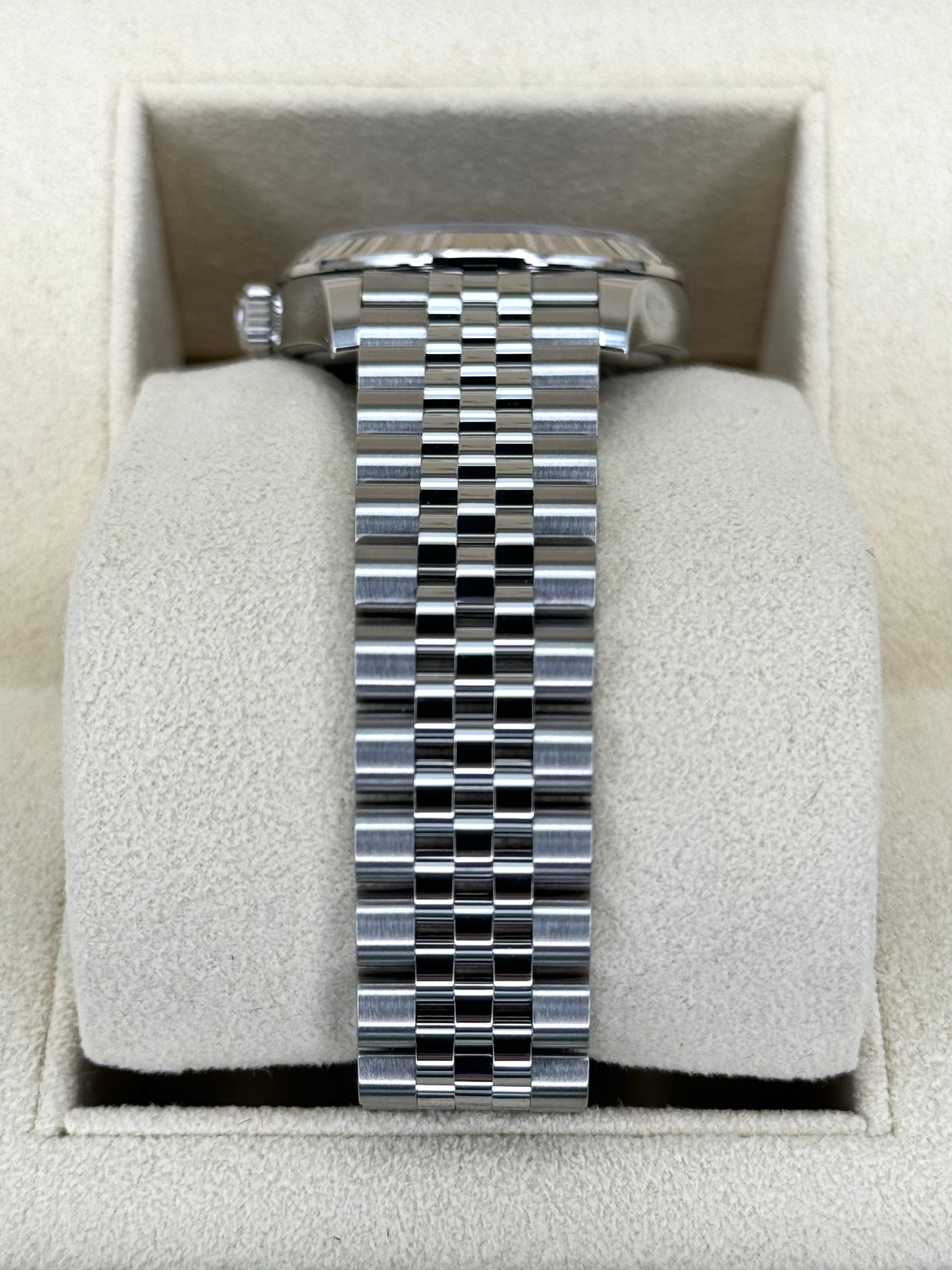 NEW 2023 Rolex Lady DJ 31mm 278274 Stainless Steel Jubilee Floral Dial - MyWatchLLC