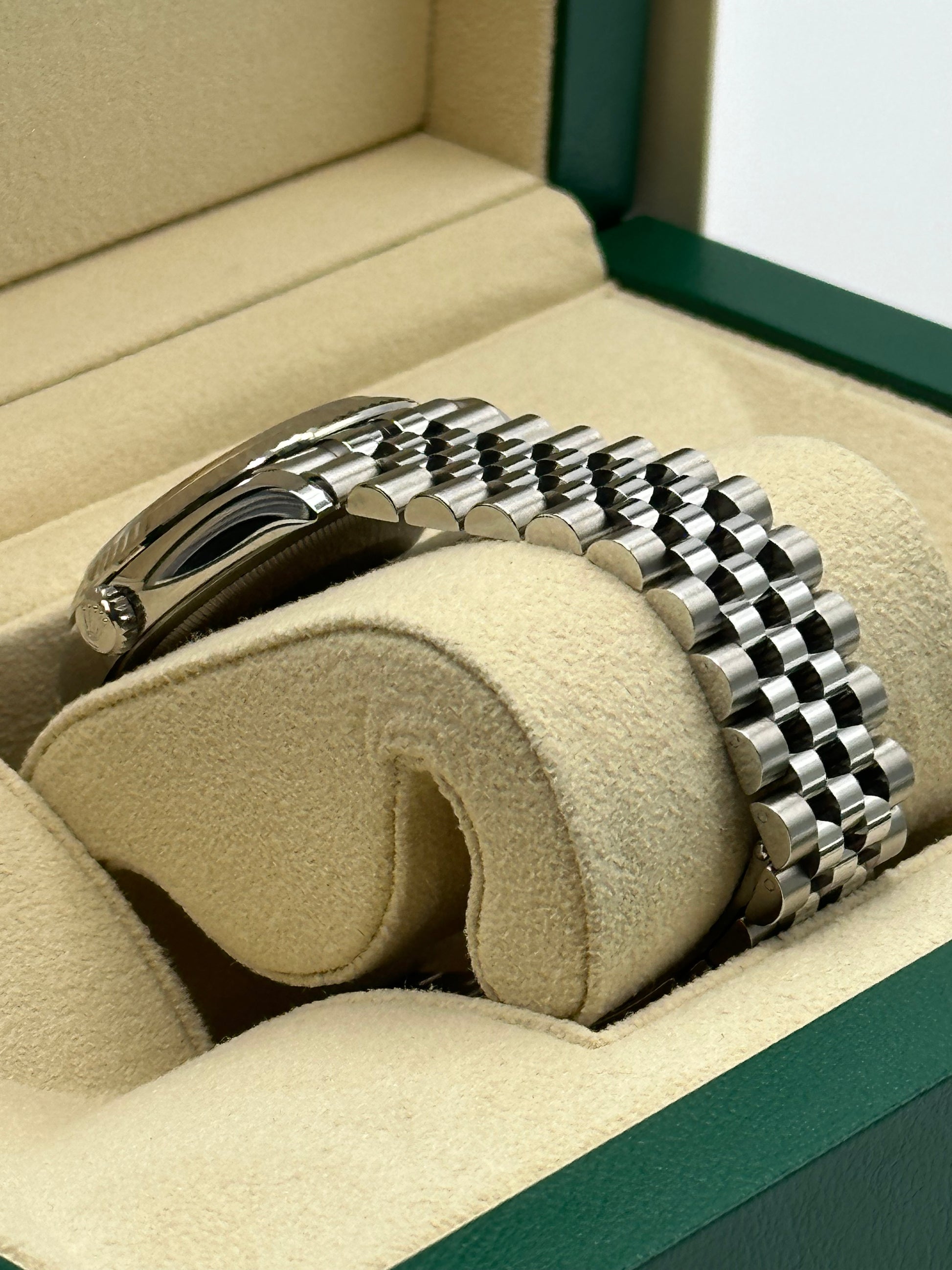 2023 Rolex Datejust 36mm 126234 Jubilee Pink Dial Diamond VI & IX - MyWatchLLC