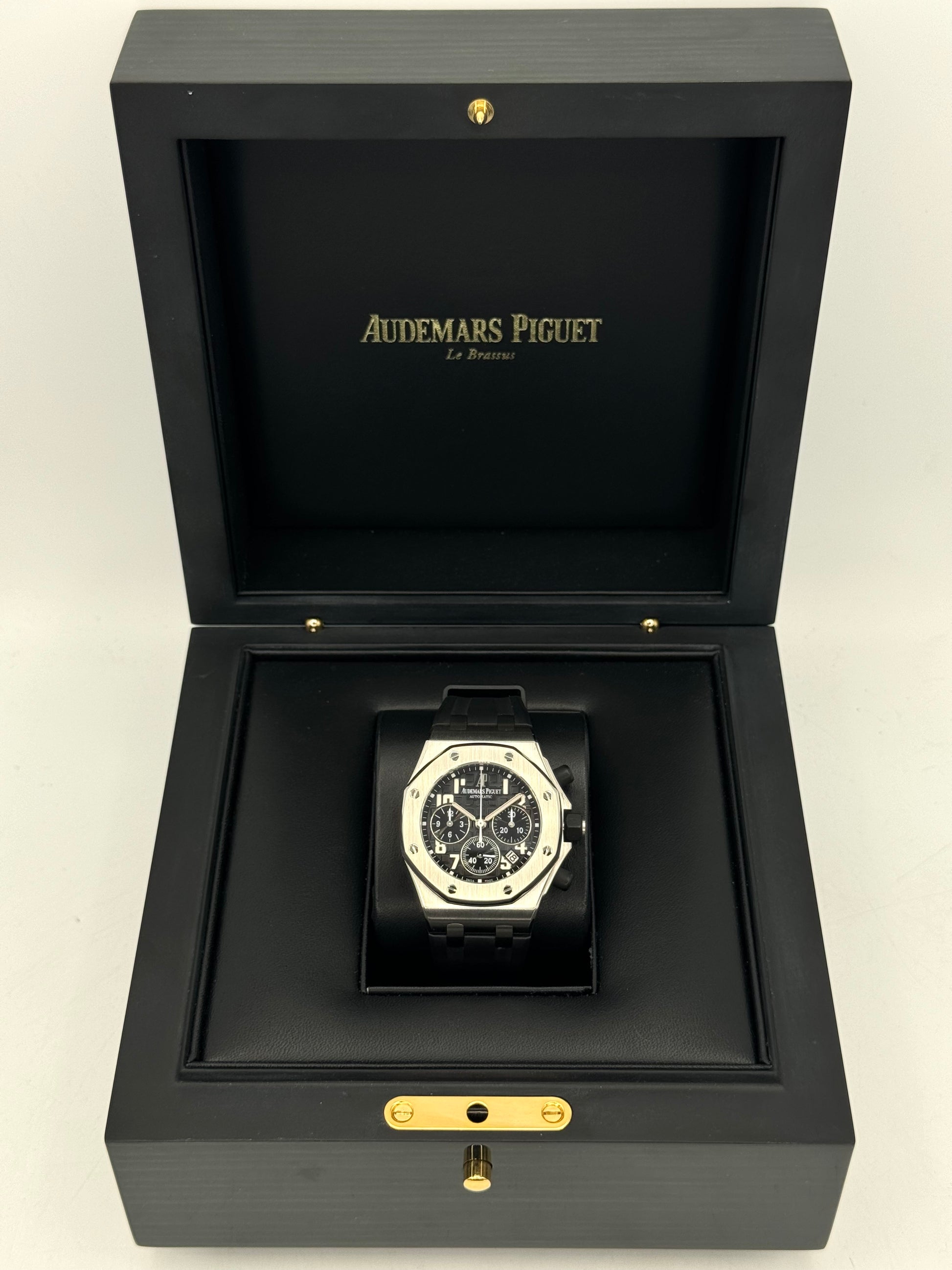 2010 Audemars Piguet Royal Oak Offshore 37mm 26283ST Black Dial - MyWatchLLC