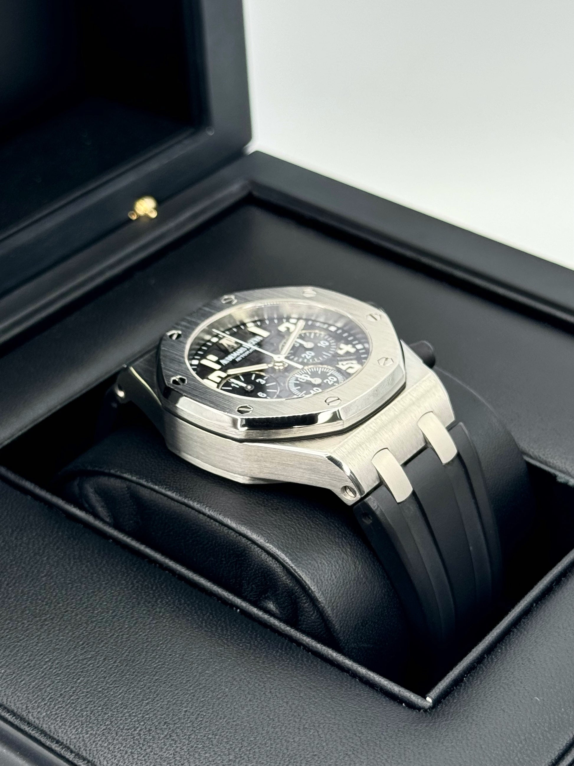 2010 Audemars Piguet Royal Oak Offshore 37mm 26283ST Black Dial - MyWatchLLC