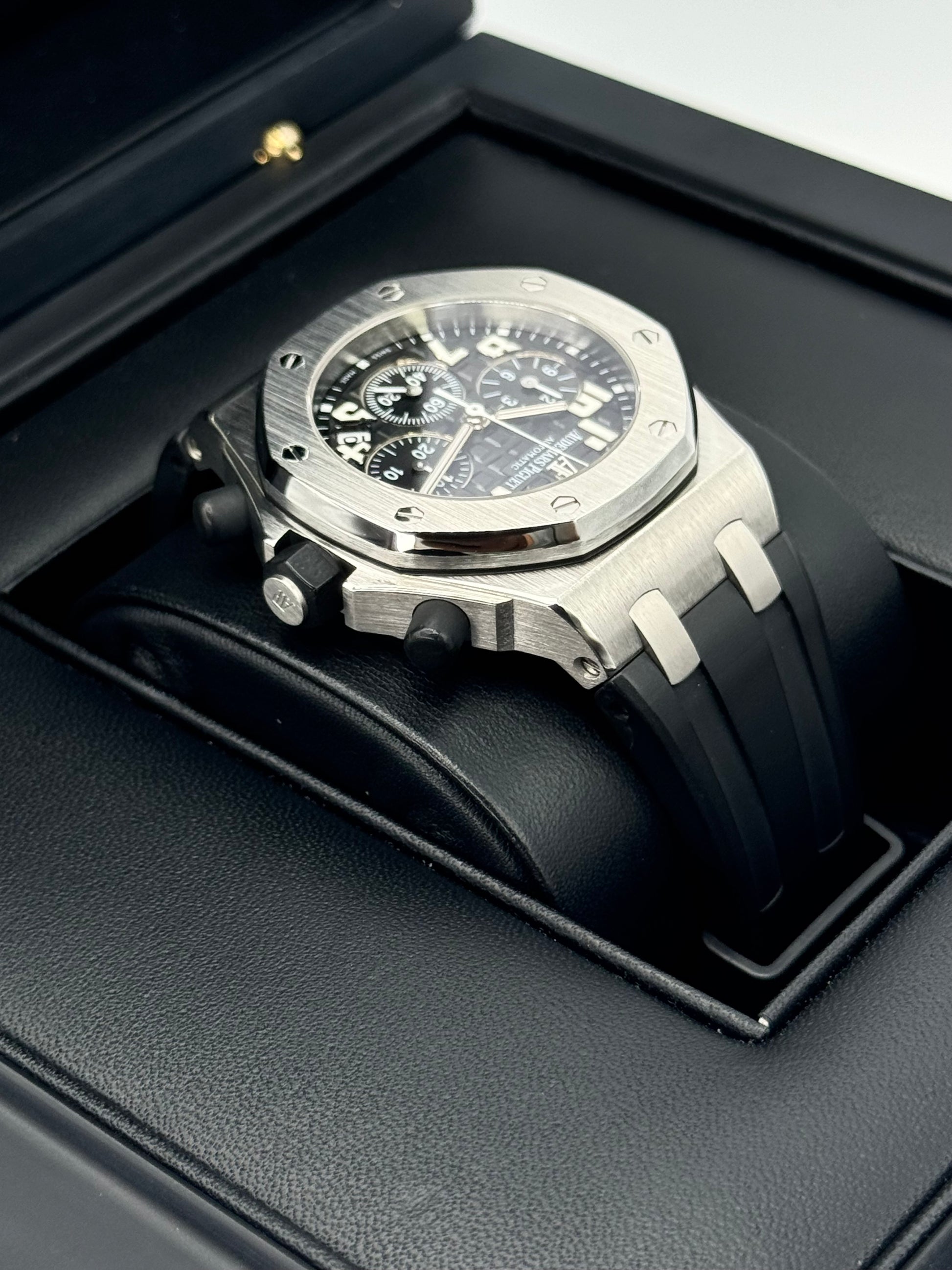 2010 Audemars Piguet Royal Oak Offshore 37mm 26283ST Black Dial - MyWatchLLC