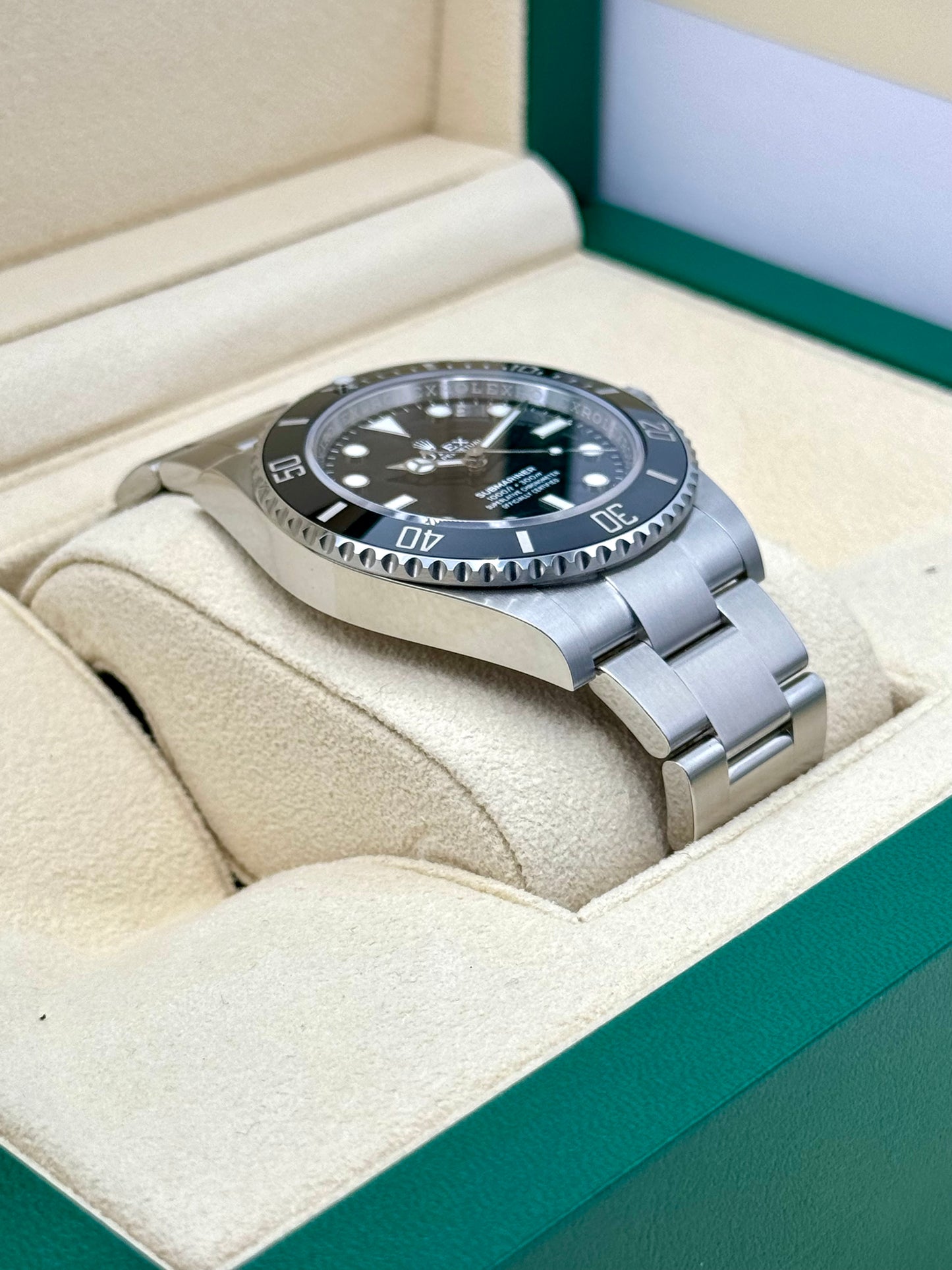 NEW 2024 Submariner 41mm 124060 Stainless Steel Black Dial - MyWatchLLC