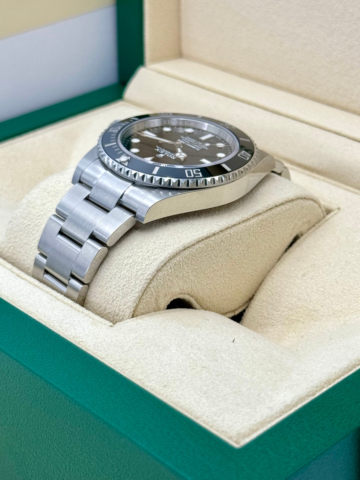 NEW 2024 Submariner 41mm 124060 Stainless Steel Black Dial - MyWatchLLC