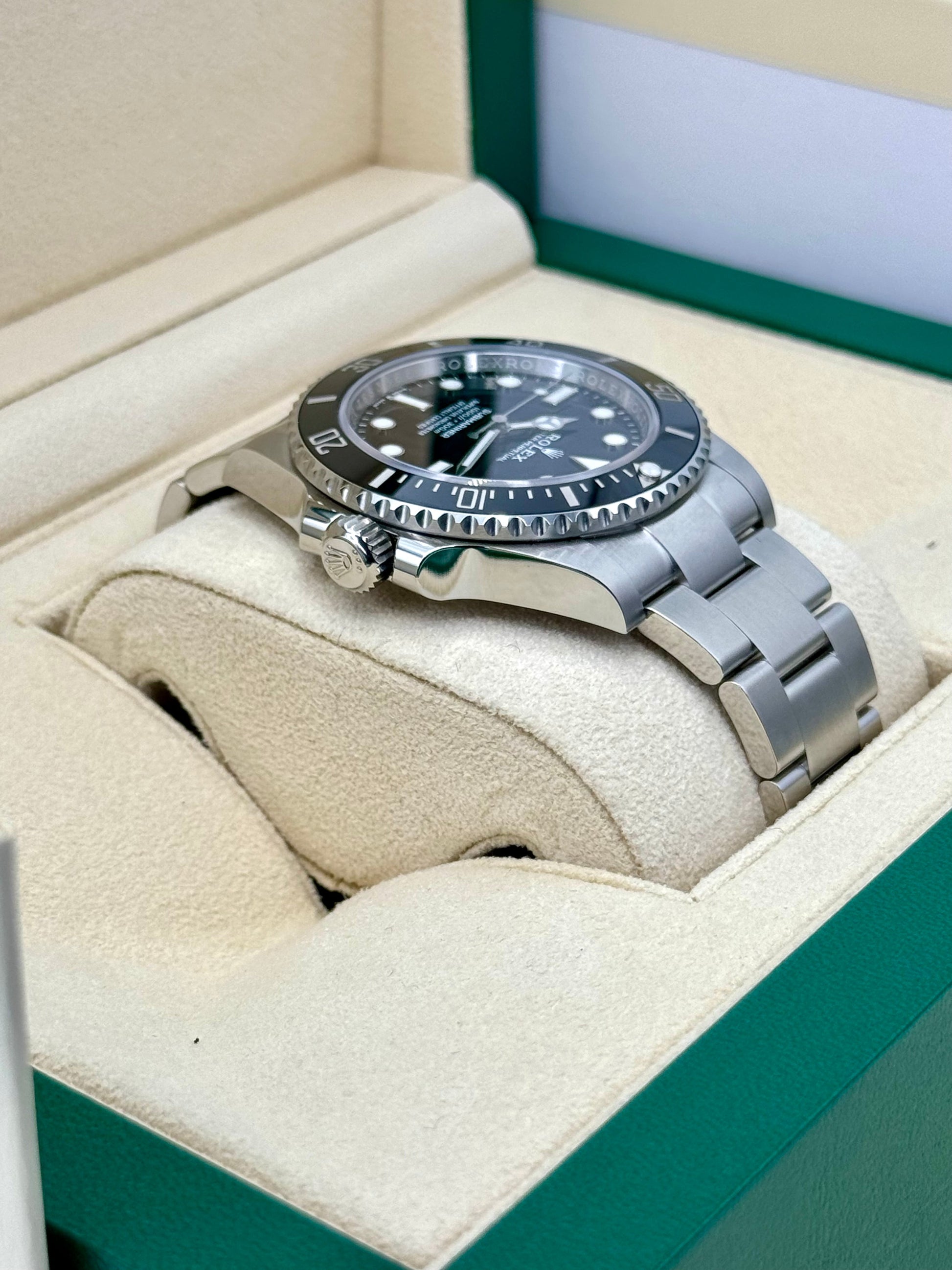 NEW 2024 Submariner 41mm 124060 Stainless Steel Black Dial - MyWatchLLC