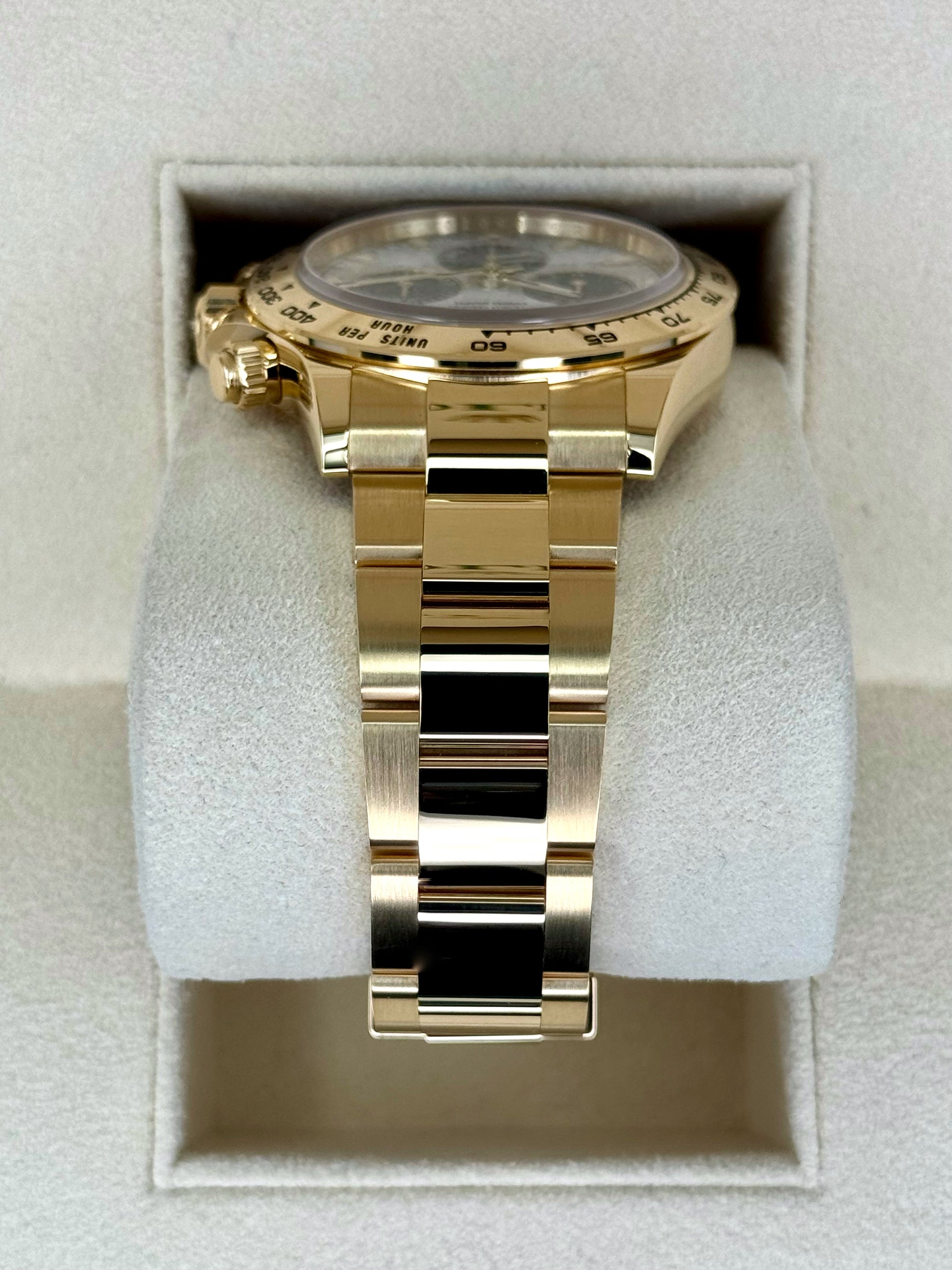 NEW 2023 Rolex Daytona 40mm 116508 Yellow Gold Meteorite Dial - MyWatchLLC