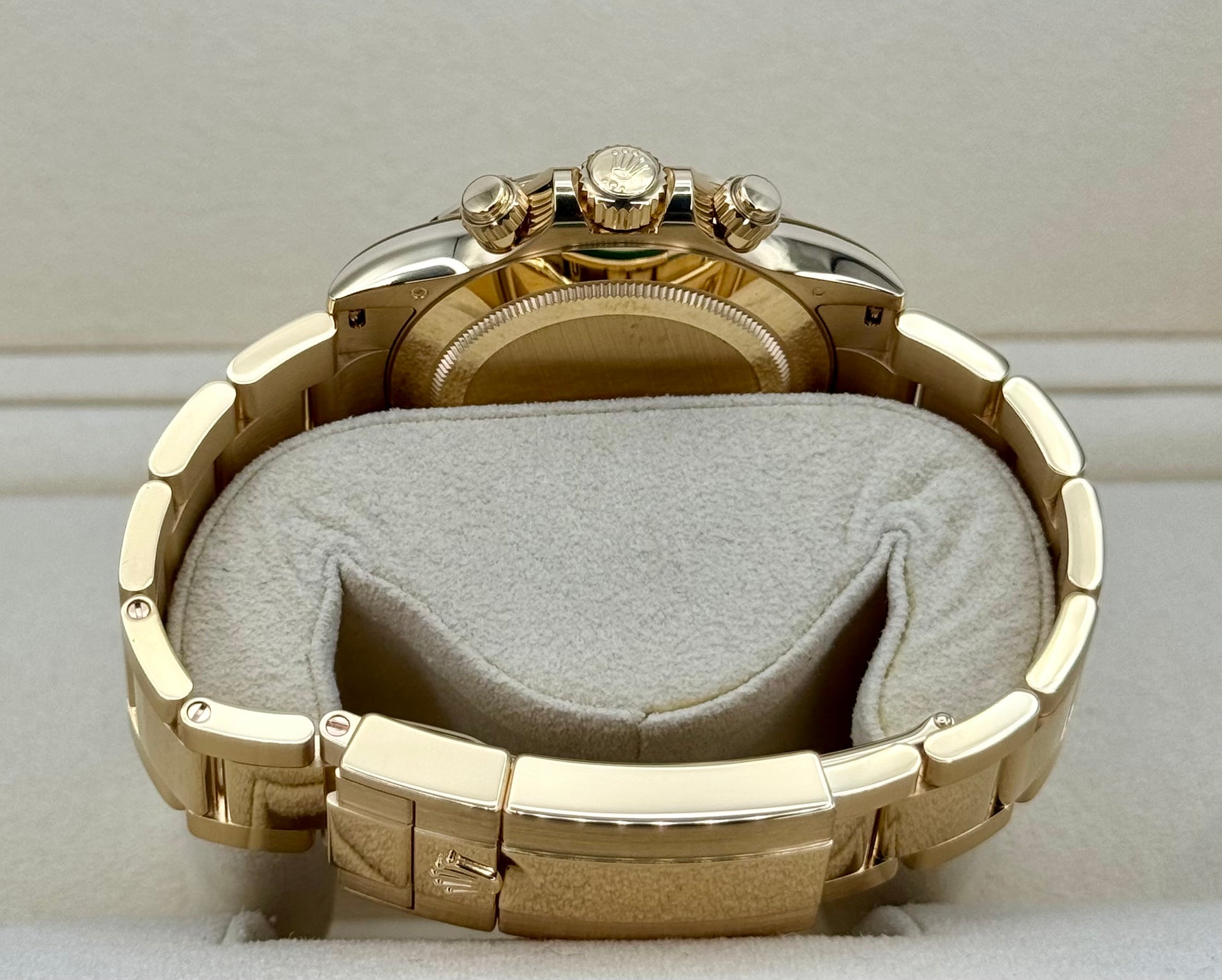 NEW 2023 Rolex Daytona 40mm 116508 Yellow Gold Meteorite Dial - MyWatchLLC