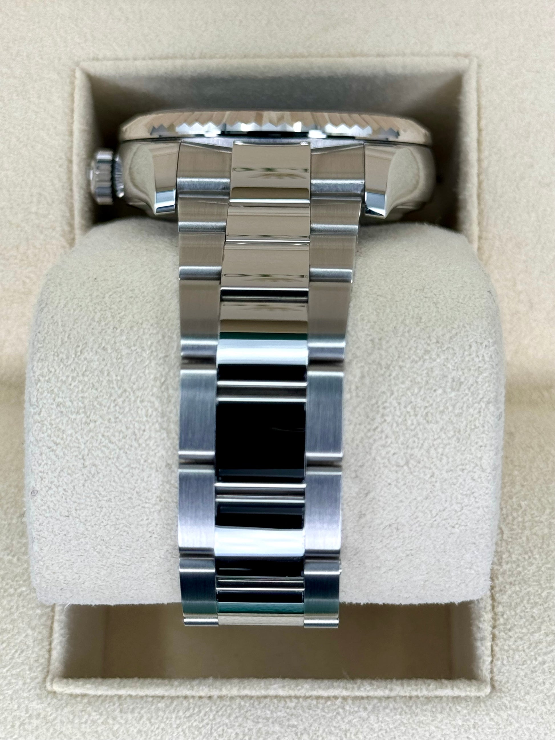 2022 Rolex Sky-Dweller 42mm 326934 Stainless Steel Oyster Blue Dial - MyWatchLLC