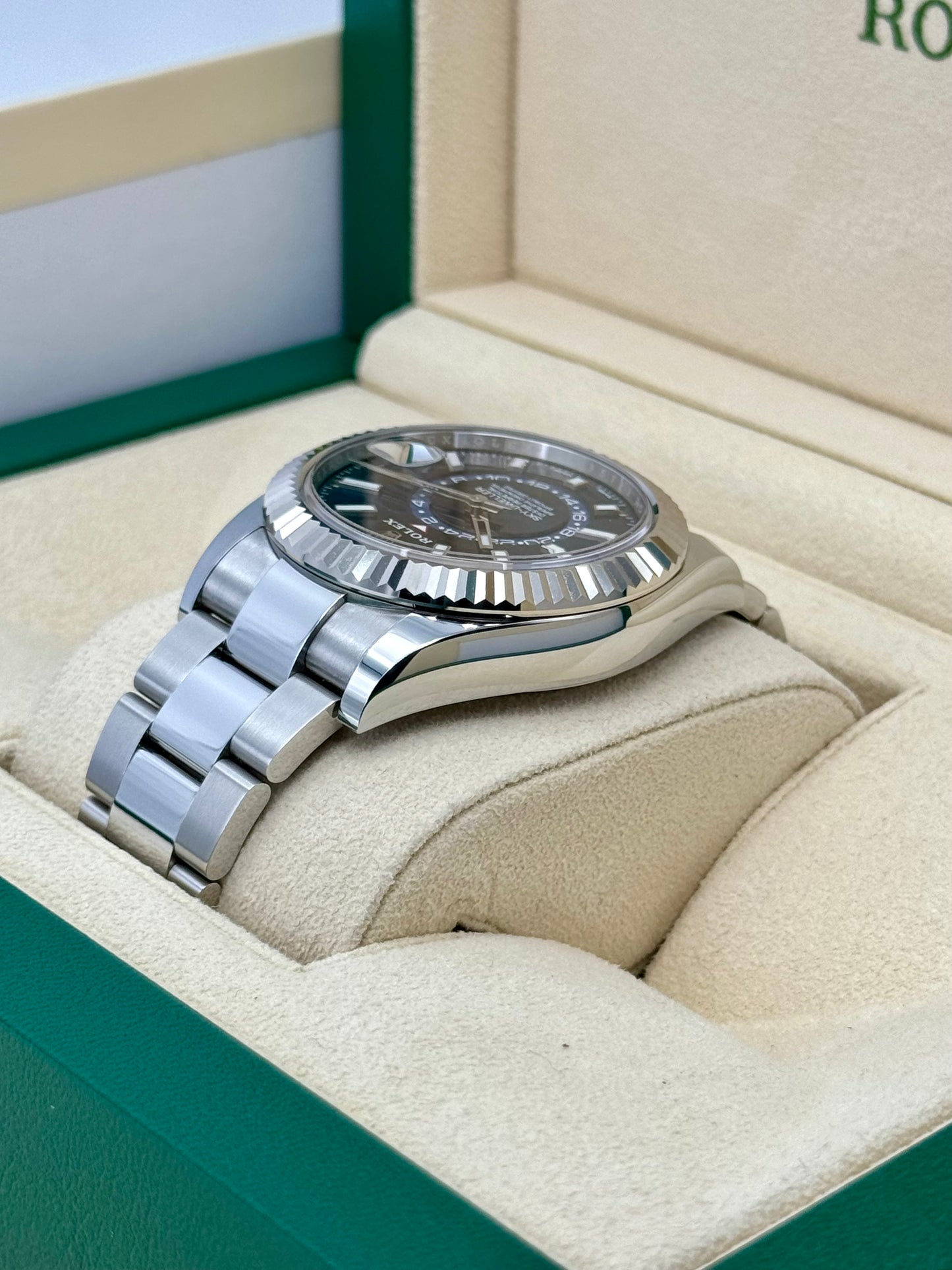 2022 Rolex Sky-Dweller 42mm 326934 Stainless Steel Oyster Blue Dial - MyWatchLLC