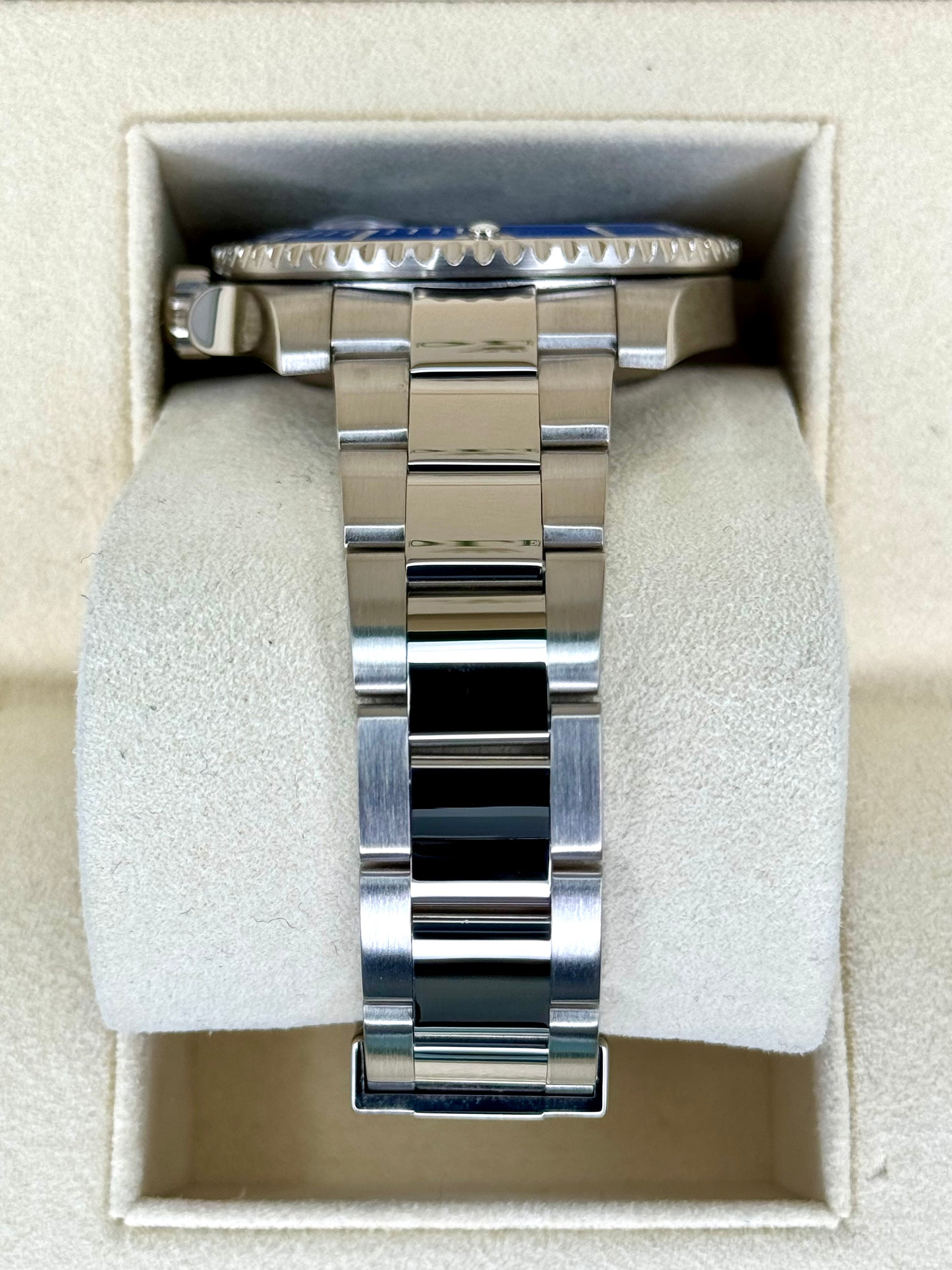 2017 Rolex Submariner Date "Smurf" 40mm 116619LB White Gold Blue Dial - MyWatchLLC