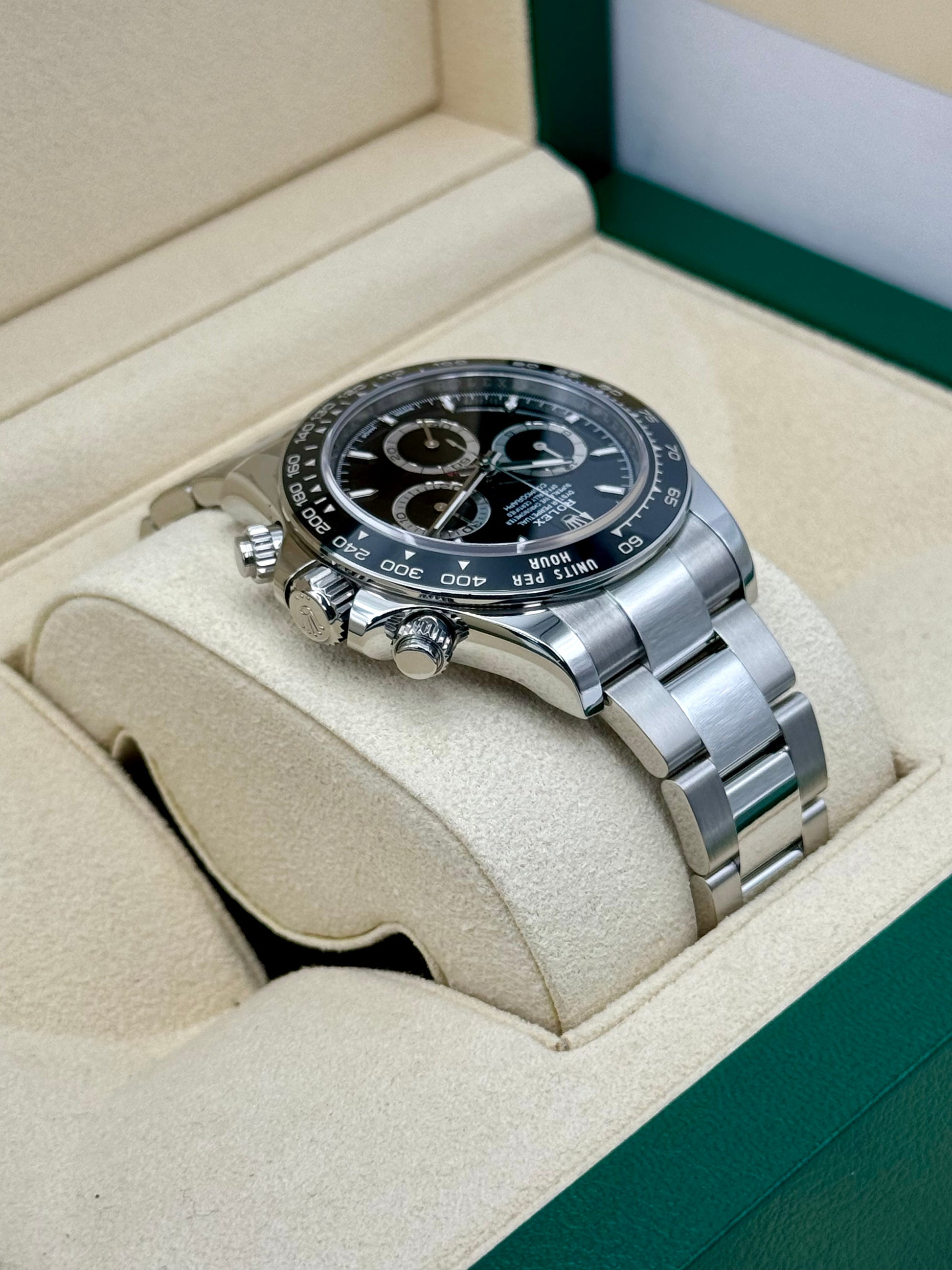 2024 Rolex Daytona 40mm 126500LN Stainless Steel Black Dial - MyWatchLLC