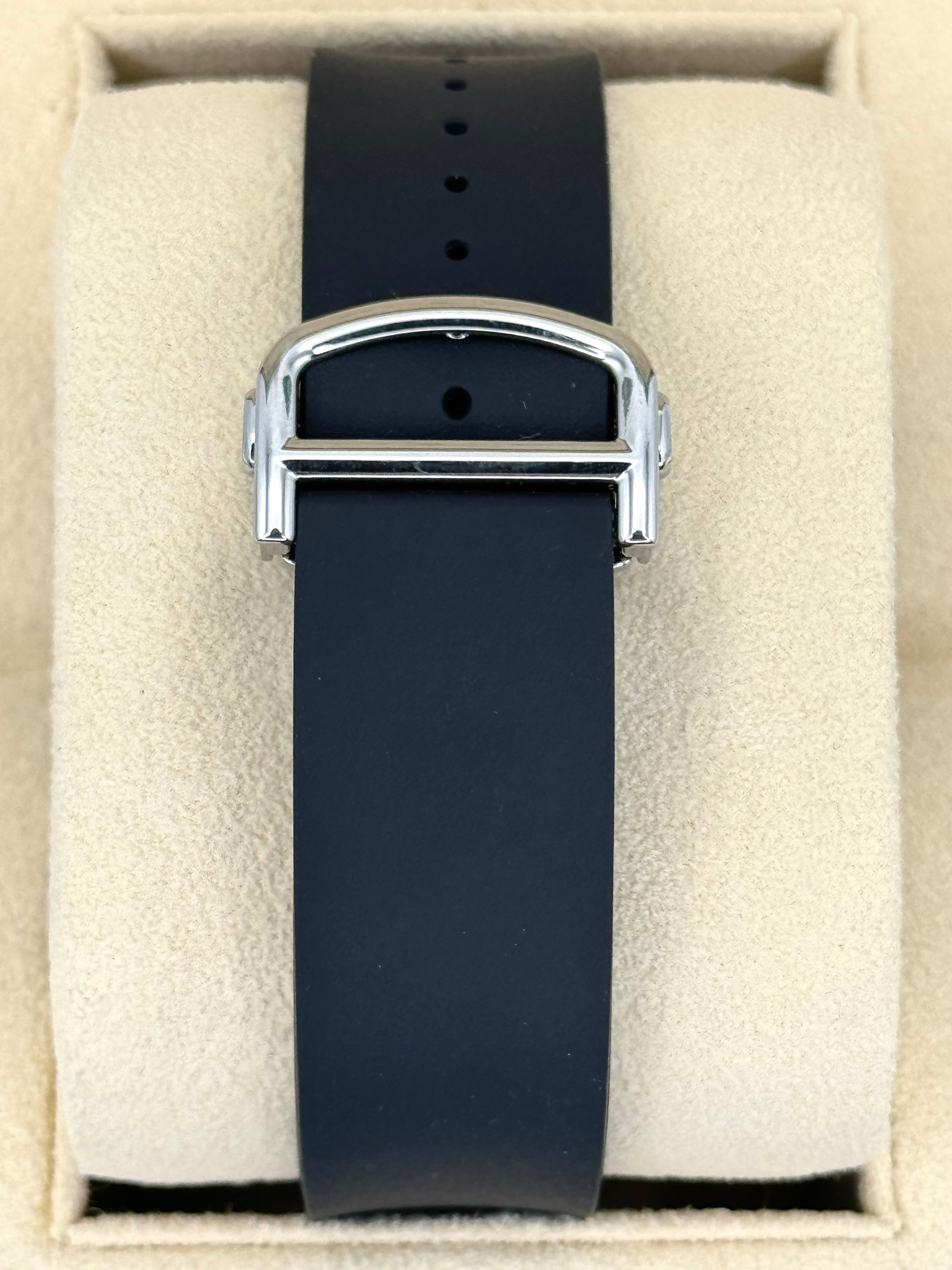 2023 Cartier Santos De Cartier 39.8mm WSSA0039 Black Steel Dial - MyWatchLLC