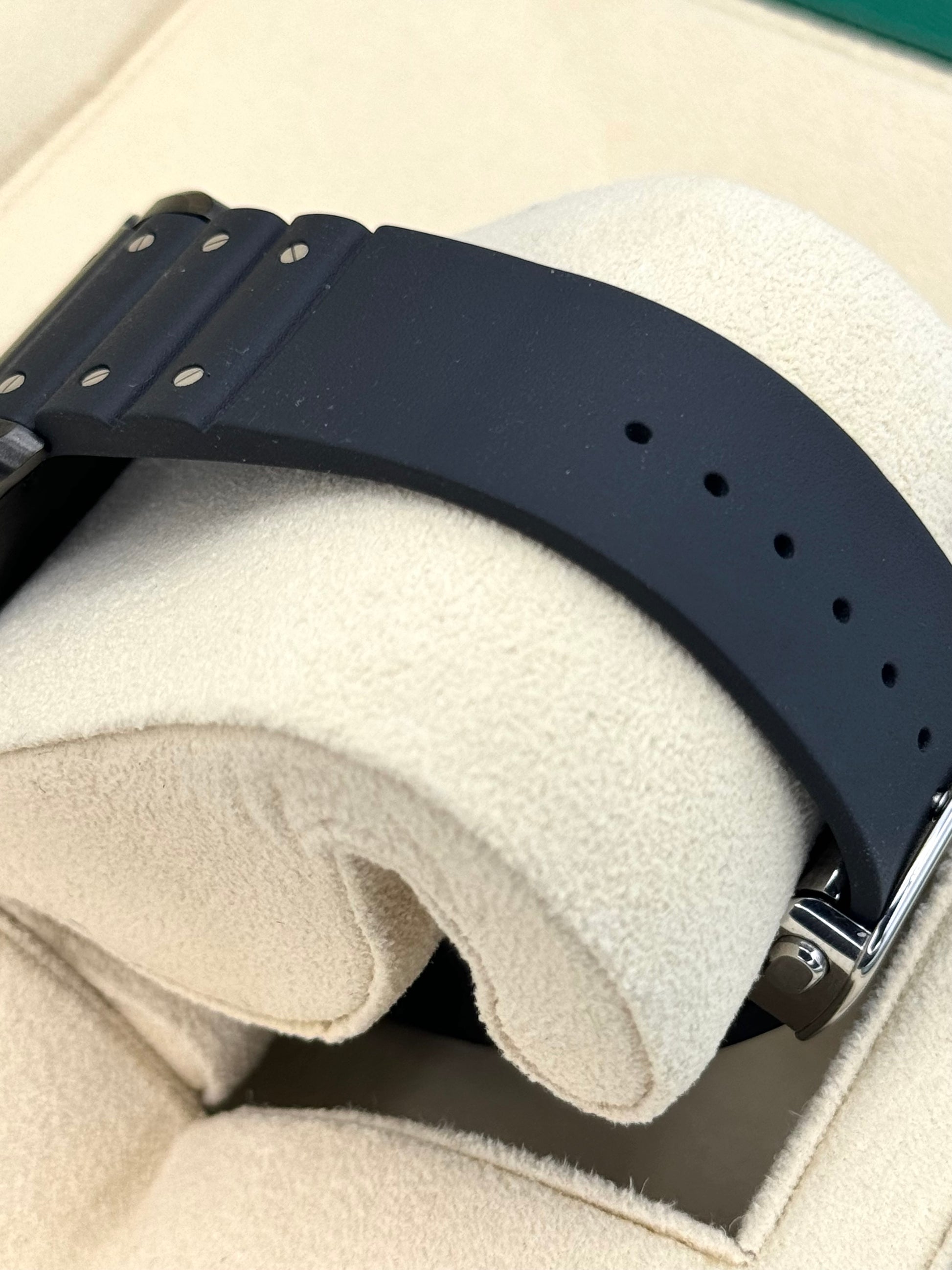 2023 Cartier Santos De Cartier 39.8mm WSSA0039 Black Steel Dial - MyWatchLLC