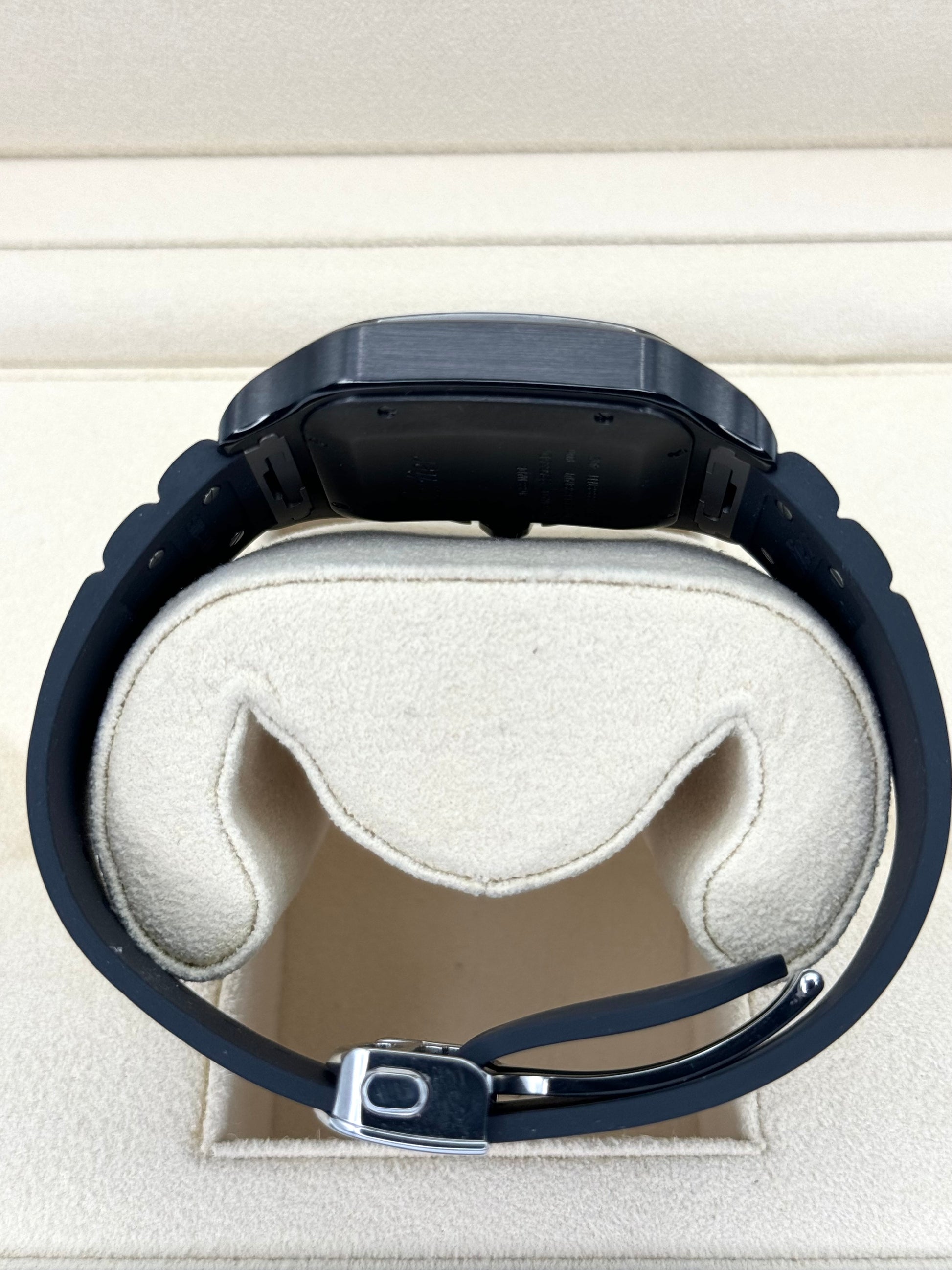 2023 Cartier Santos De Cartier 39.8mm WSSA0039 Black Steel Dial - MyWatchLLC