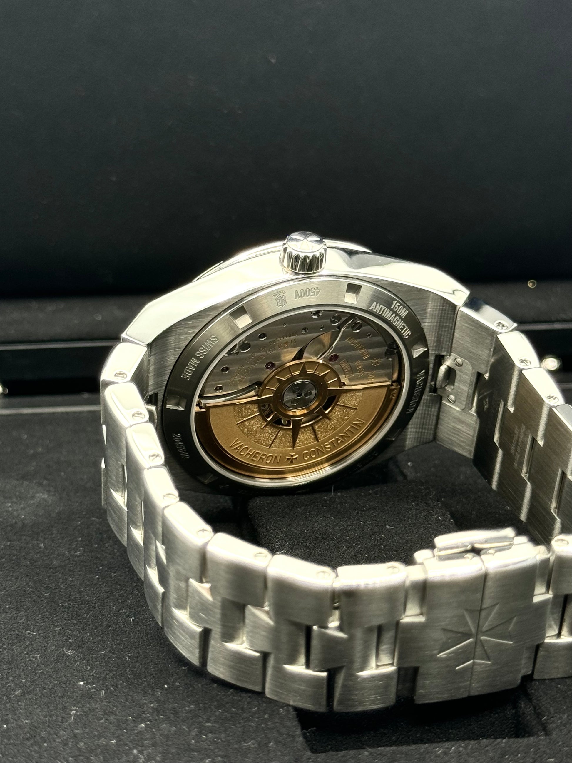 2021 Vacheron Constantin Overseas 41mm 4500V Stainless Black Dial - MyWatchLLC