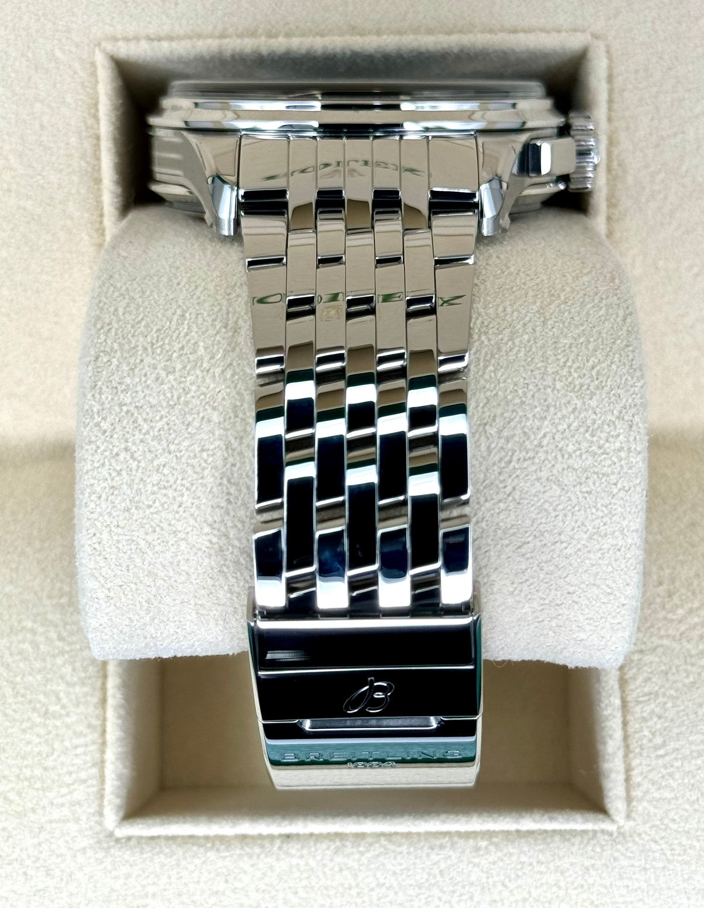 2023 Breitling Premier Chronograph 42mm A13315351B1A1 Steel Black Dial - MyWatchLLC