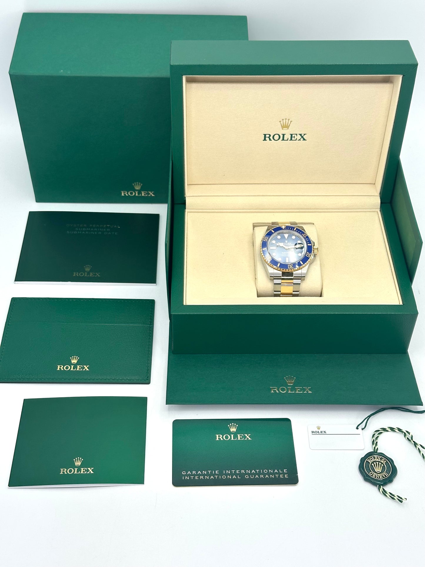 NEW 2025 Rolex Submariner "Bluesy" 41mm 126613LB Two-Tone Blue Dial - MyWatchLLC