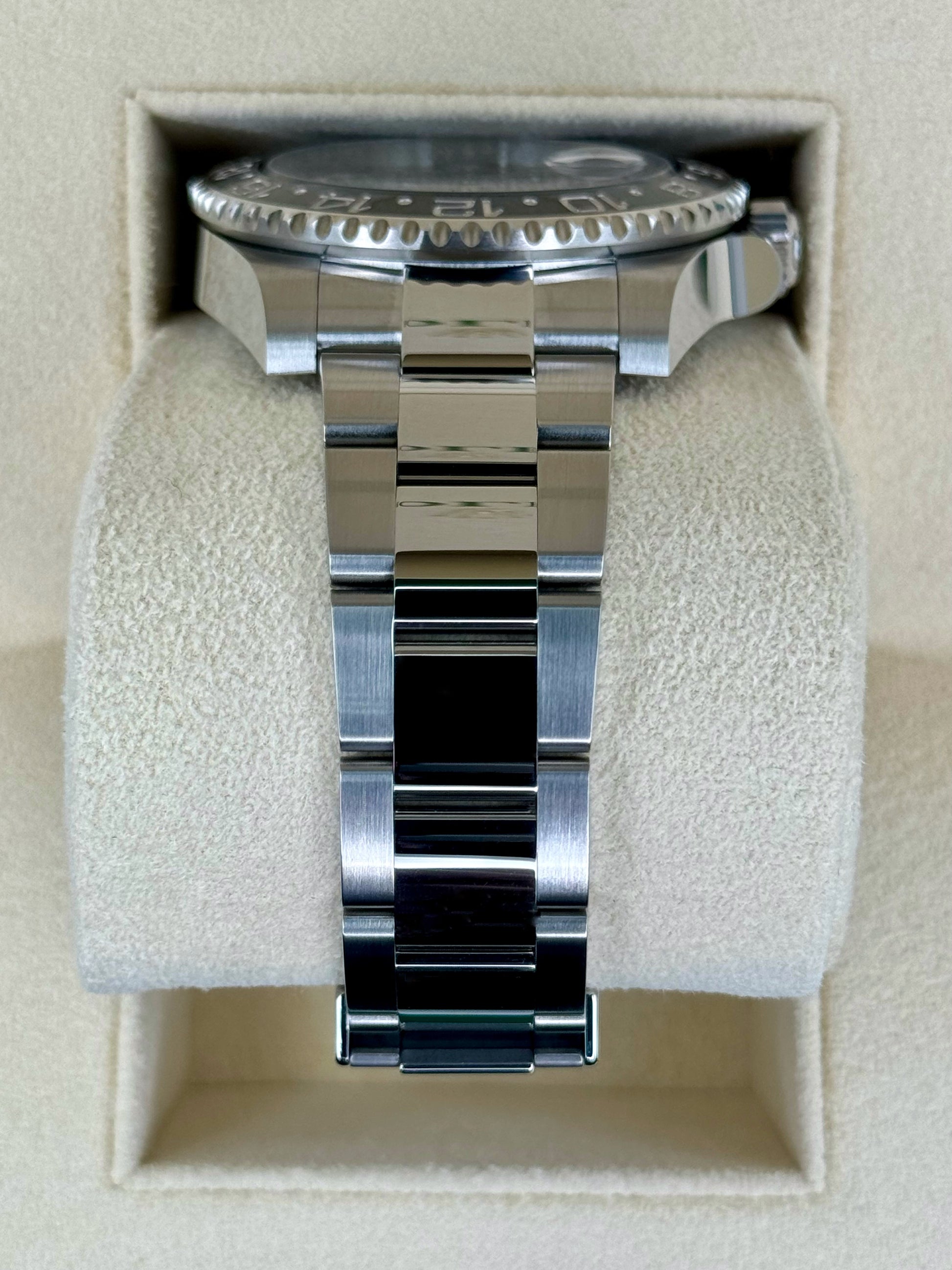 NEW 2022 Rolex GMT-Master II 40mm 116710LN Stainless Steel Black Dial - MyWatchLLC