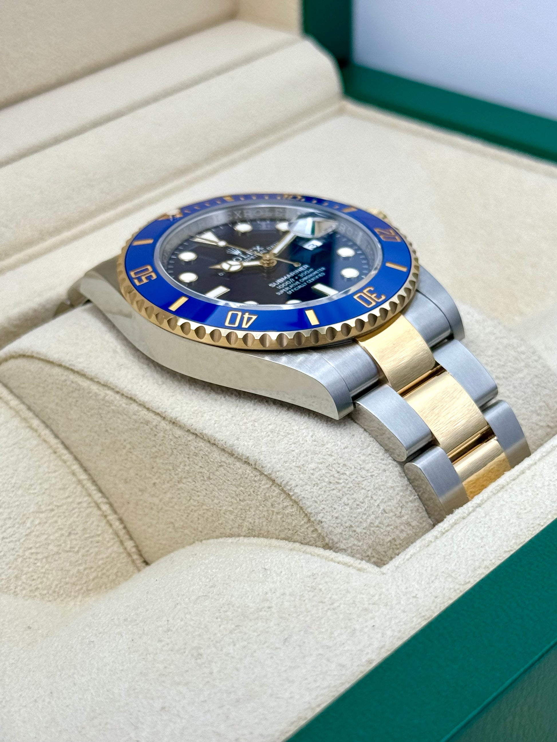 NEW 2024 Rolex Submariner Date "Bluesy" 40mm 126613LB Blue Dial - MyWatchLLC