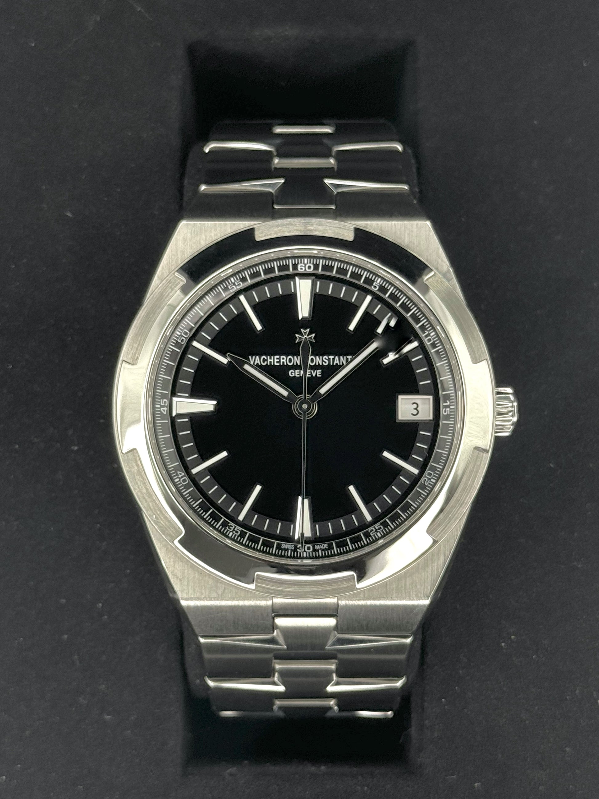 2021 Vacheron Constantin Overseas 41mm 4500V Stainless Black Dial - MyWatchLLC