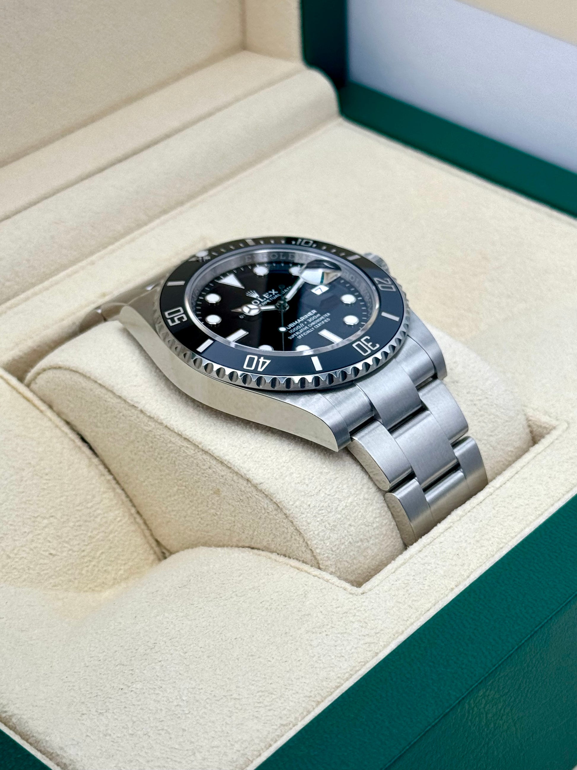NEW 2024 Rolex Submariner 41mm 126610LN Stainless Steel Black Dial - MyWatchLLC