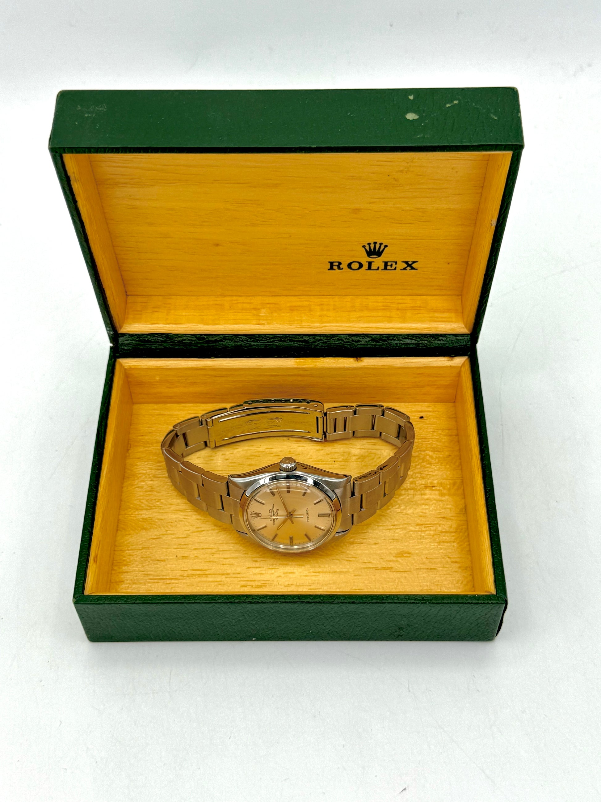 1978 Rolex Air-King 34mm 5500 Stainless Steel Oyster Silver Dial - MyWatchLLC