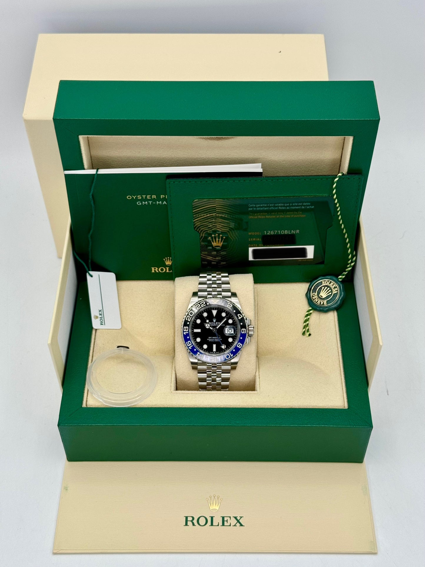 2024 Rolex GMT-Master II "Batgirl" 40mm 126710BLNR Jubilee - MyWatchLLC